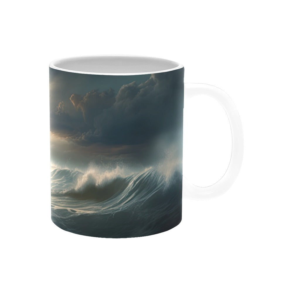 Jesus Walks on Water mug
