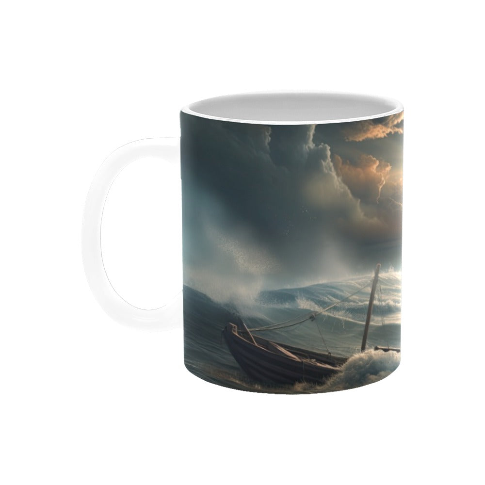 Jesus Walks on Water mug