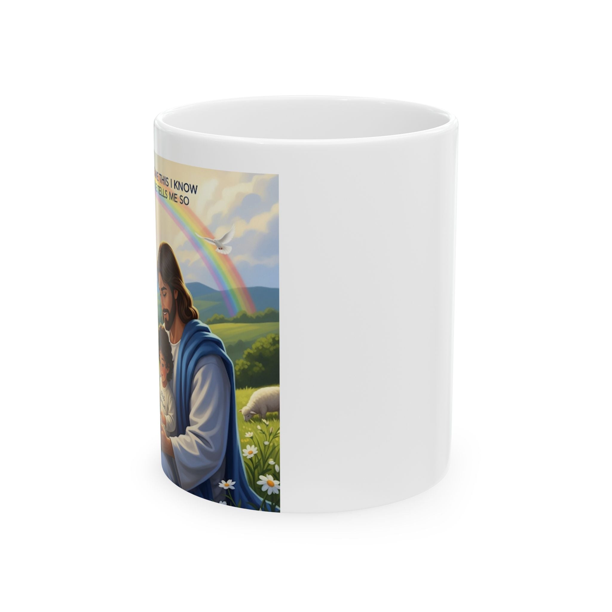 Jesus Loves Me mug