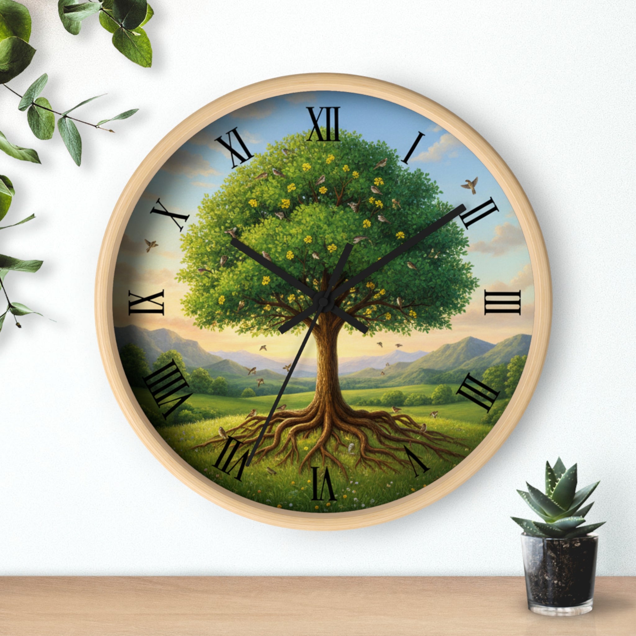 Faith Like a Mustard Seed Wall Clock