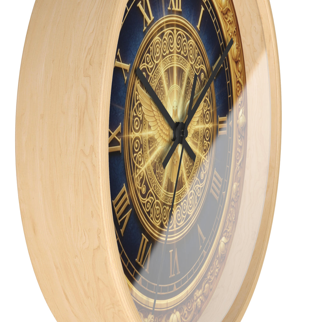 Biblical Holy Spirit Dove wall clock