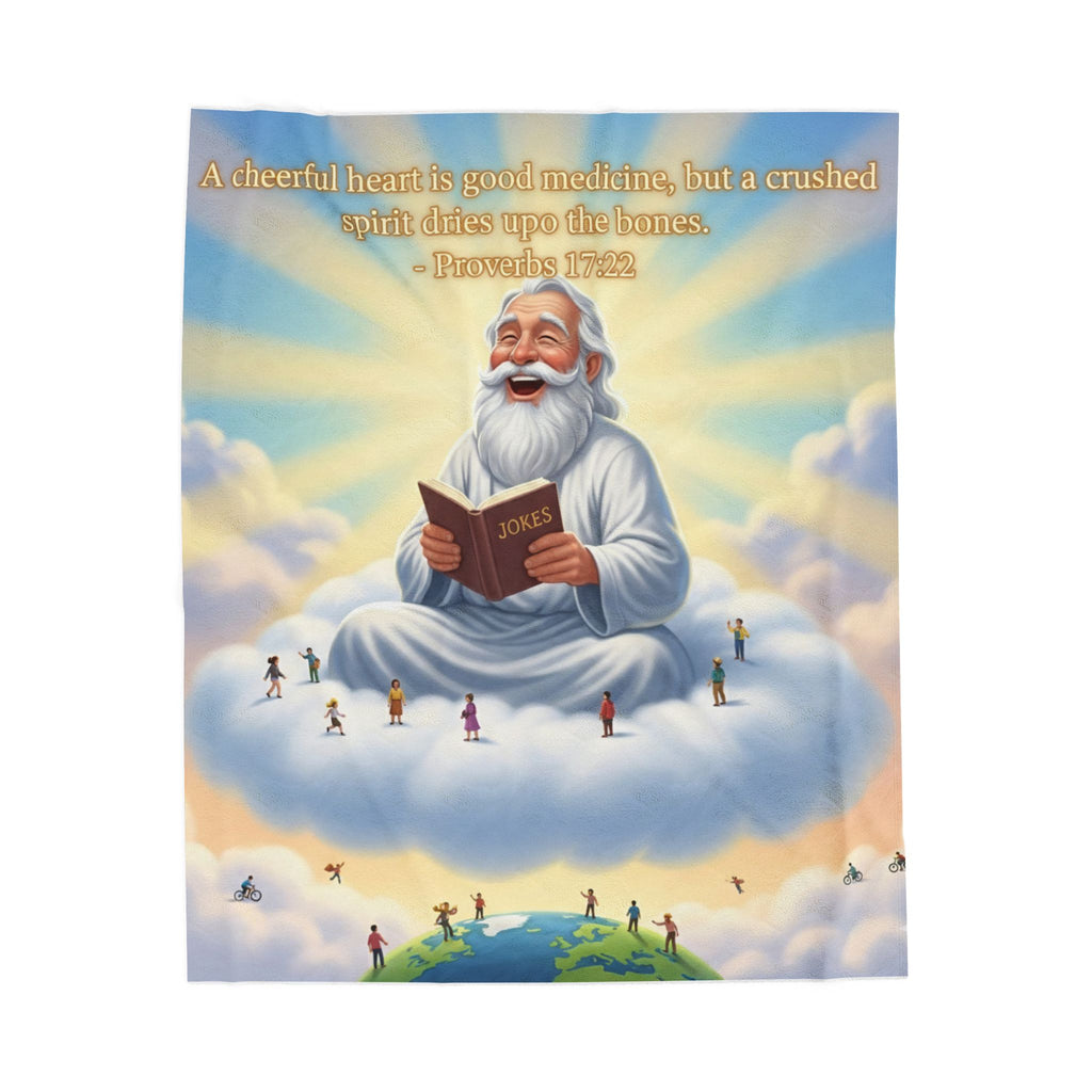 Humor Plush Blanket