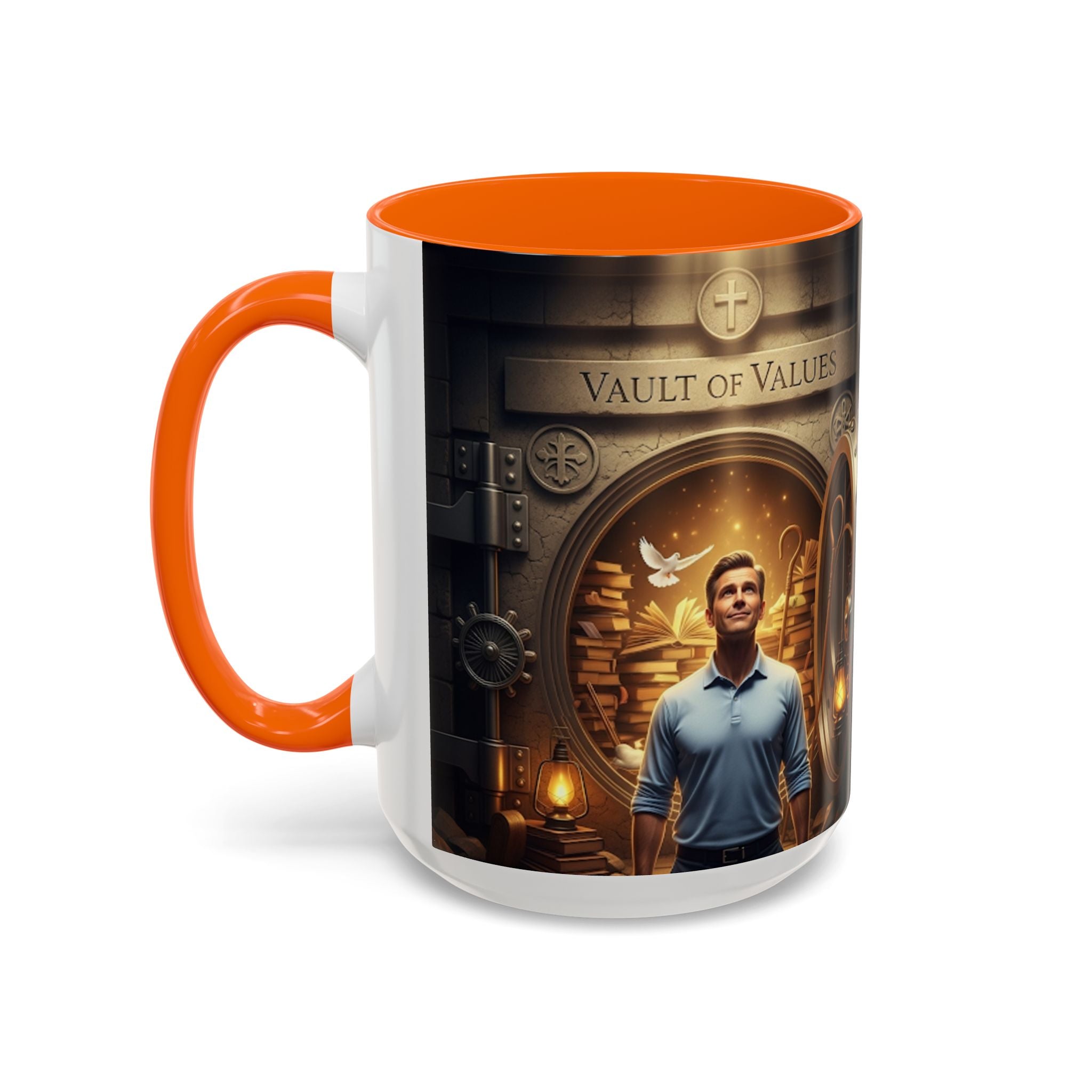 Saved by the blood of Christ mug