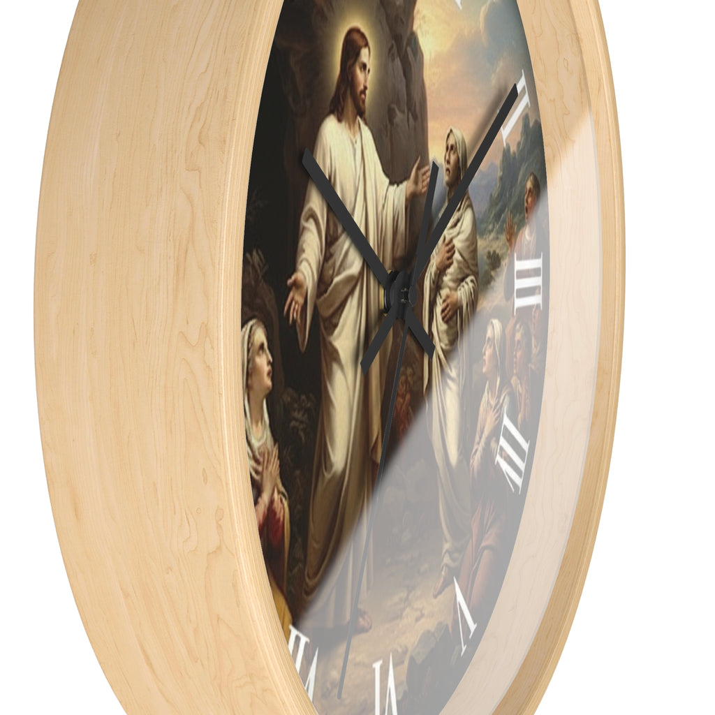 Jesus Raises Lazarus Wall Clock