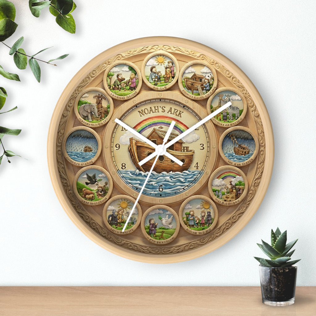 Noah's Ark Wall Clock