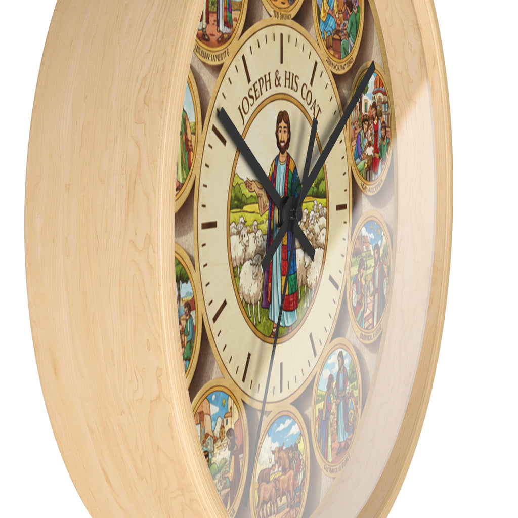 Joseph's Coat Wall Clock