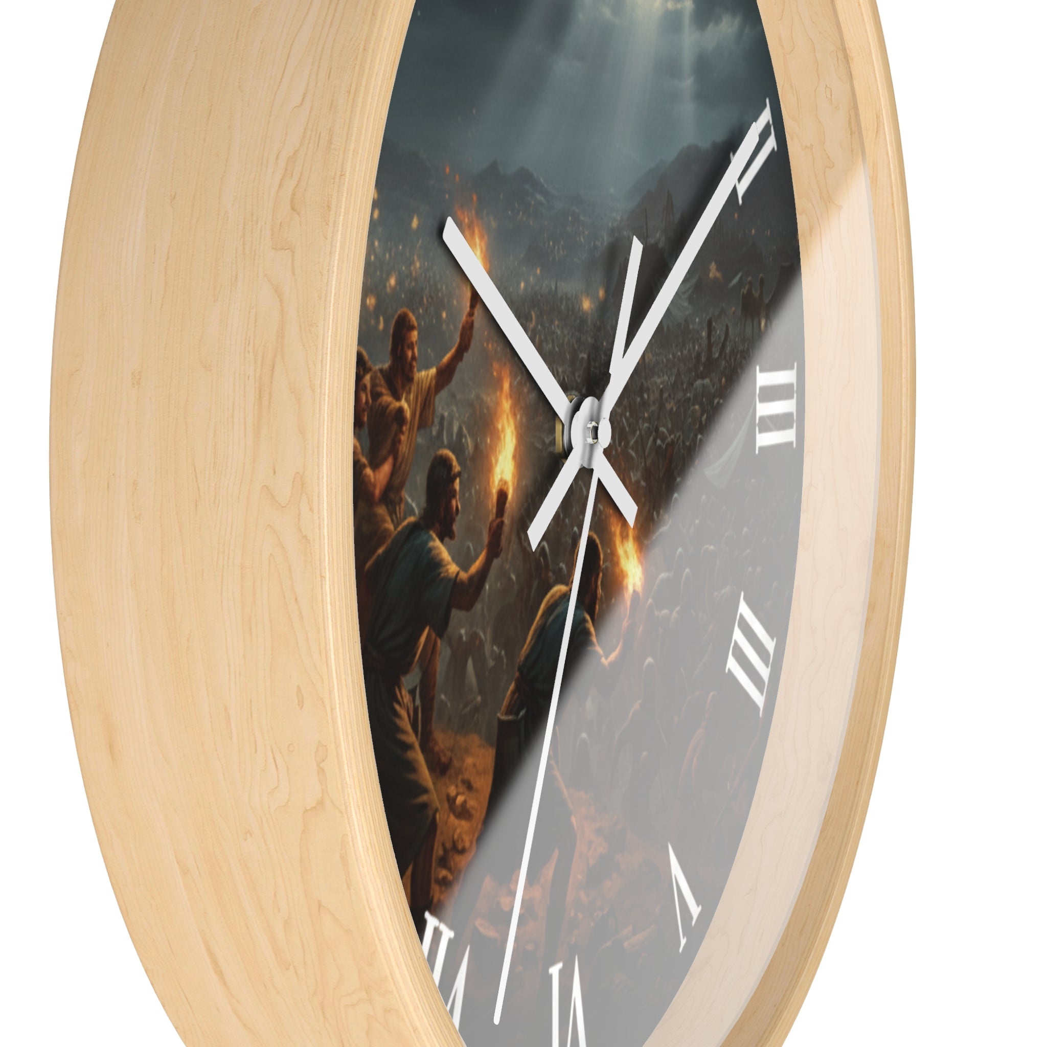 Gideon’s 300 vs. Midian Wall Clock