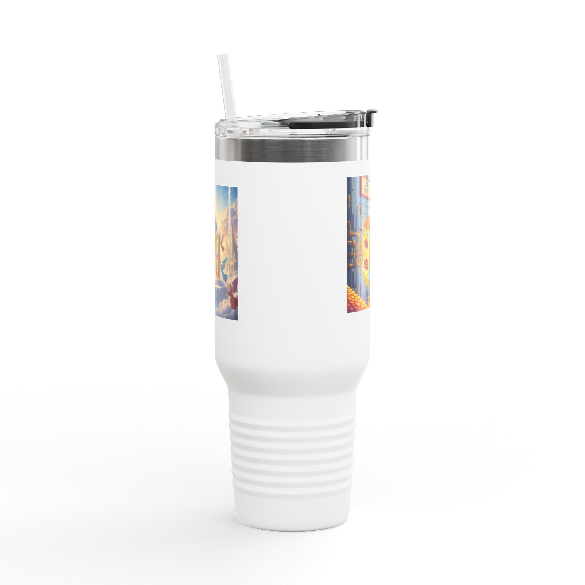 Vault of Values travel mug