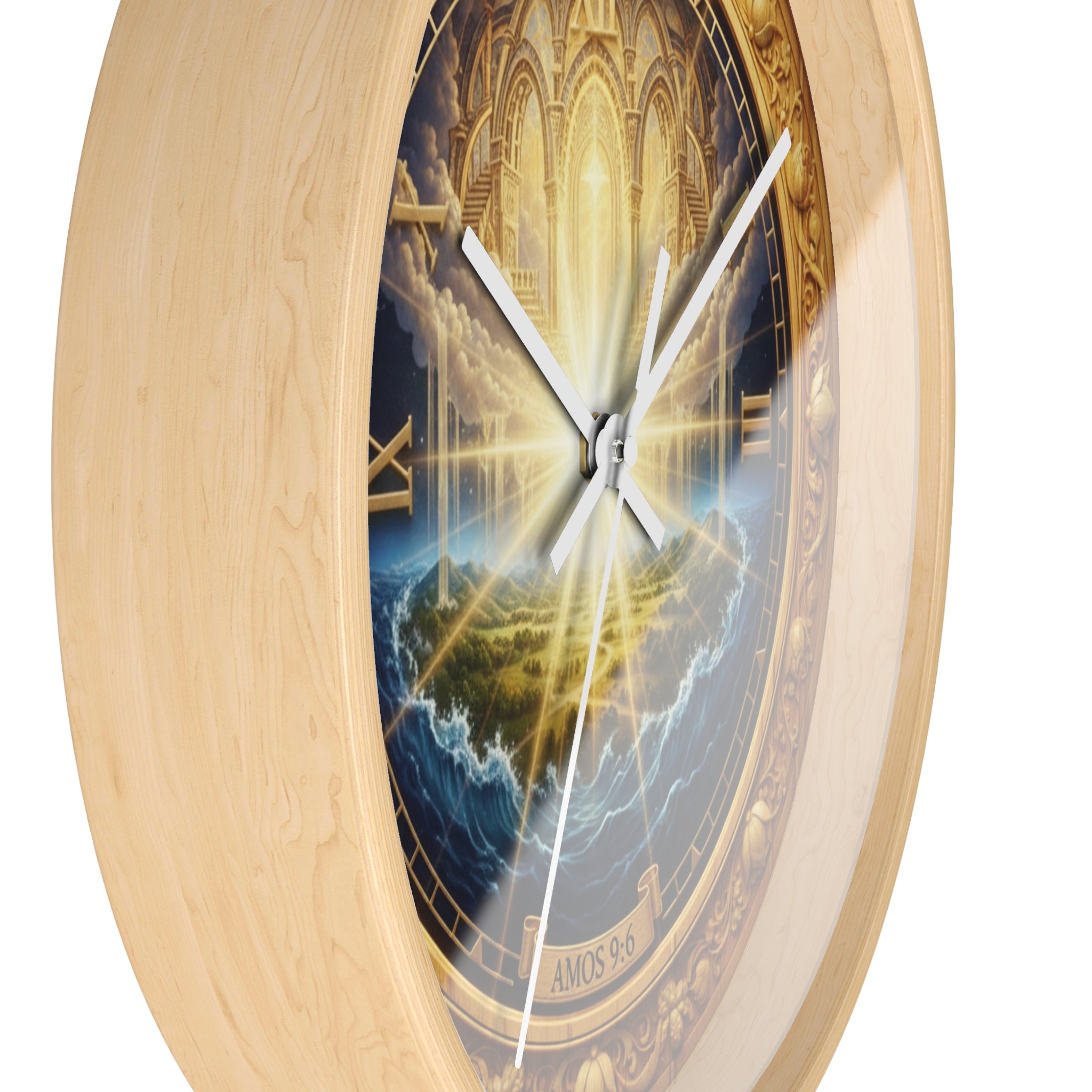 Celestial Biblical Amos 9:6 Wall Clock