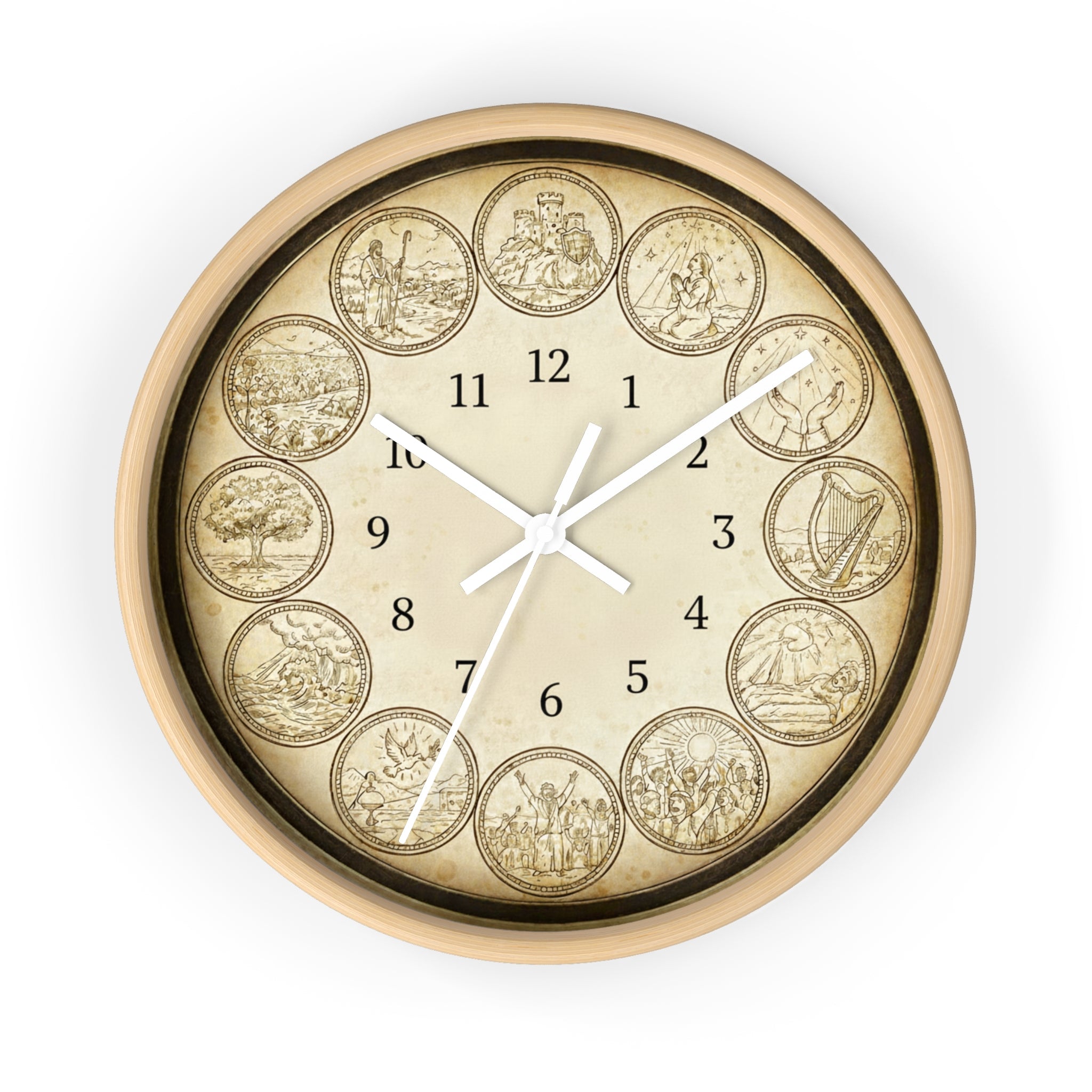 Bible Stories Wall Clock