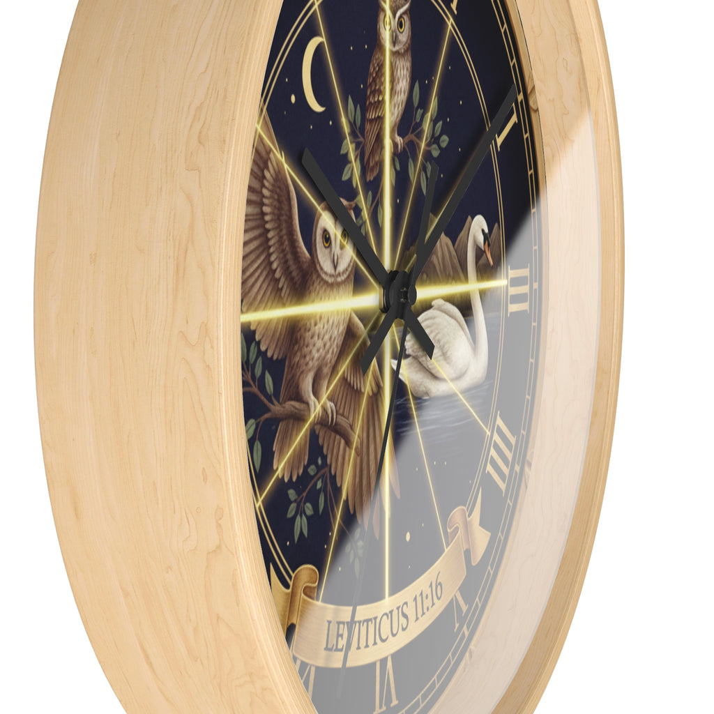 Bible Wall Clock - Leviticus 11:16