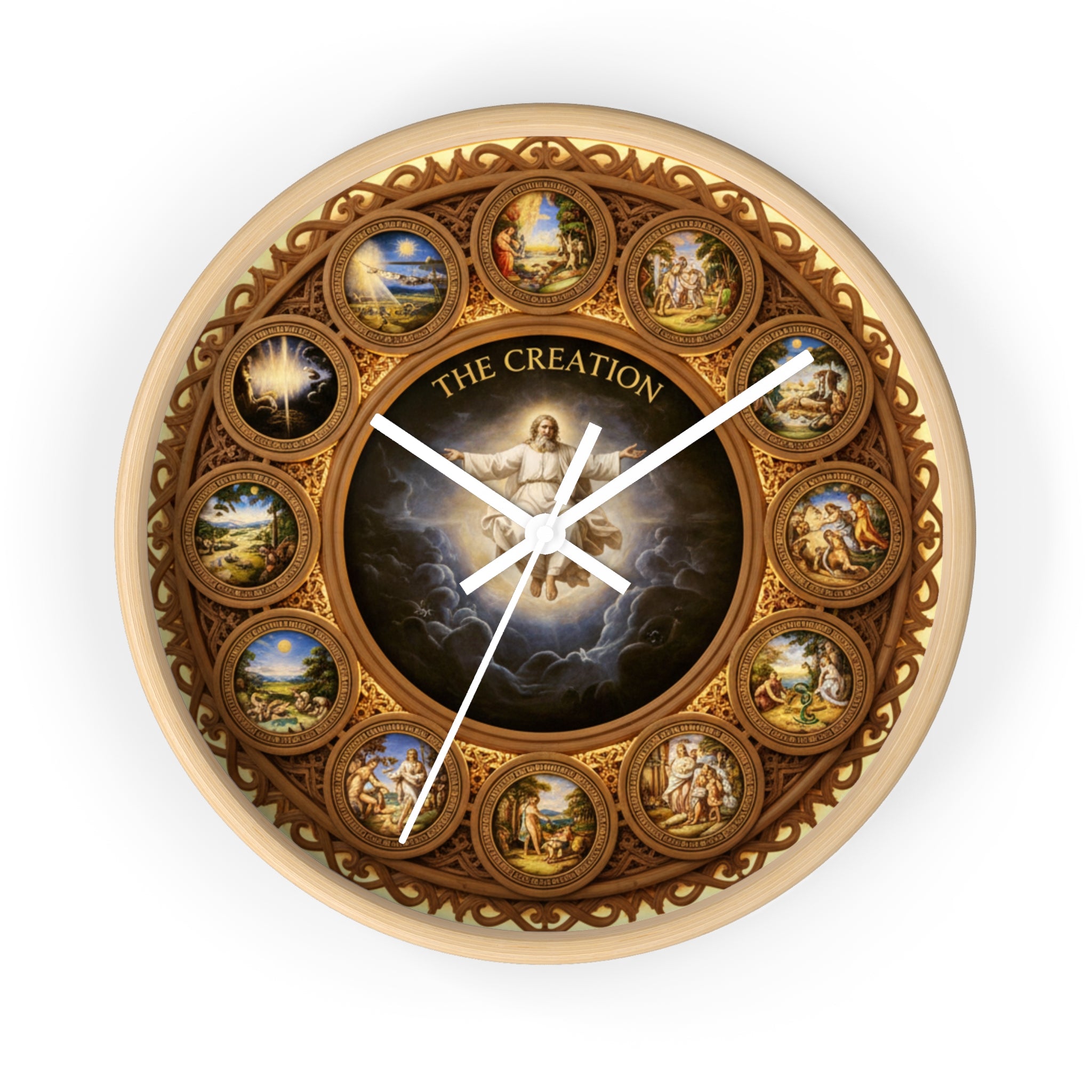 The Creation Wall Clock