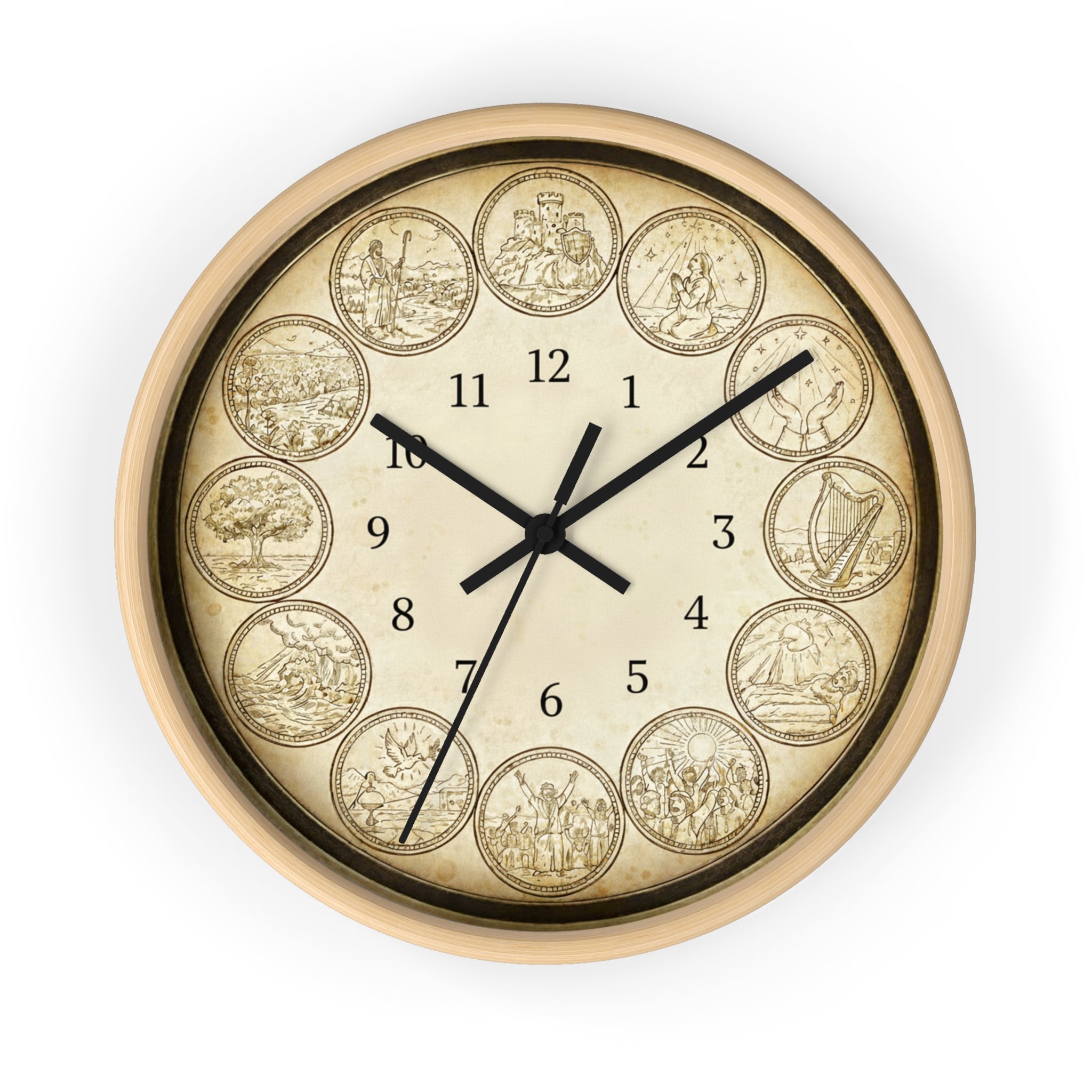 Bible Stories Wall Clock