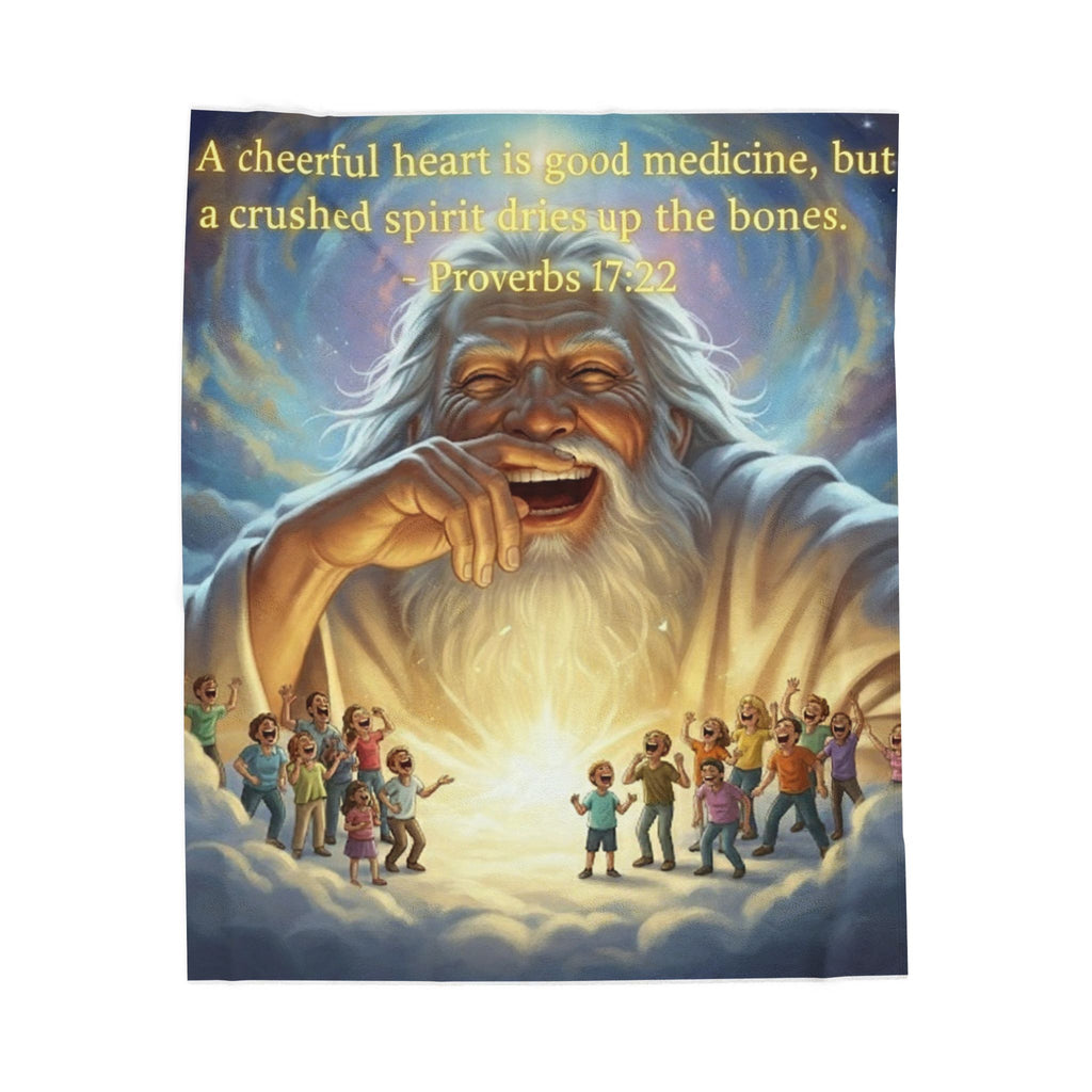 Cheerful Heart Plush Blanket