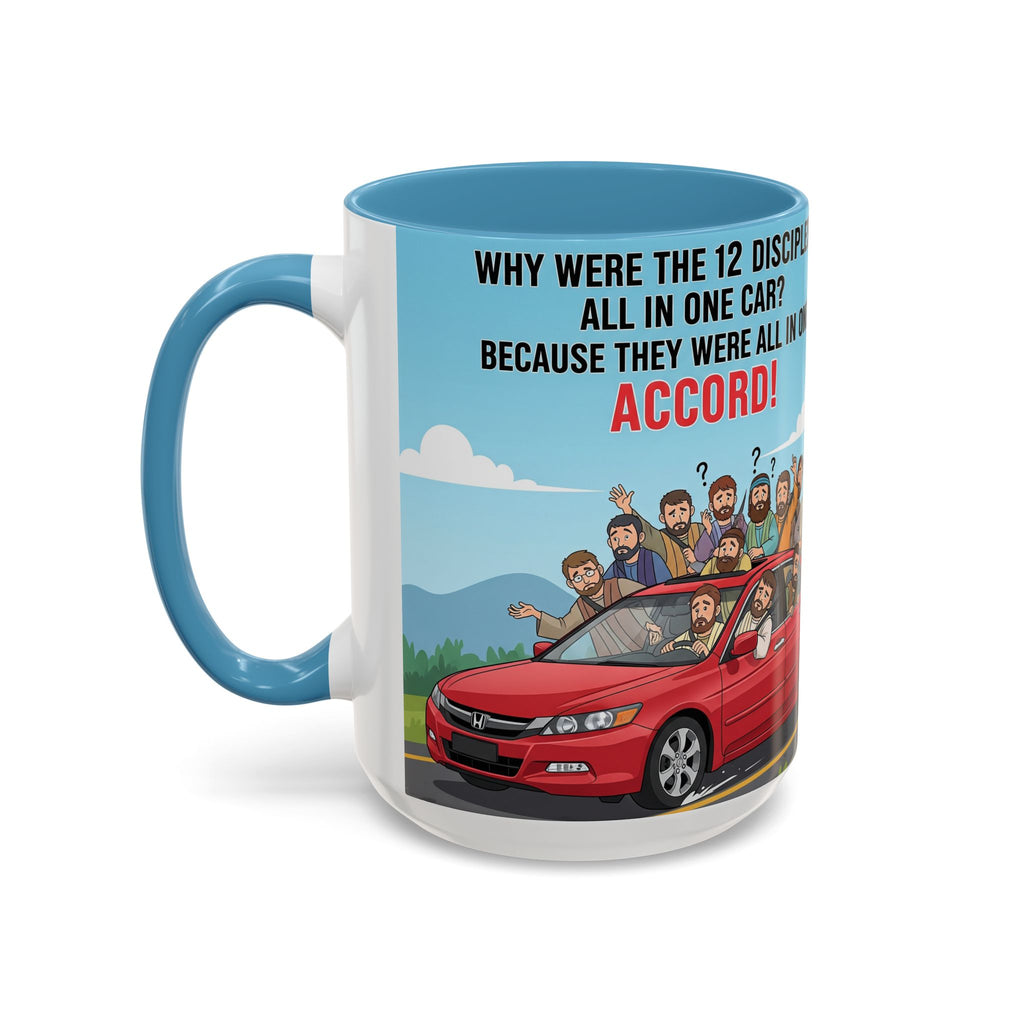 Disciples joke mug