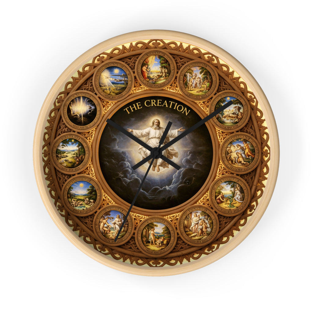 The Creation Wall Clock