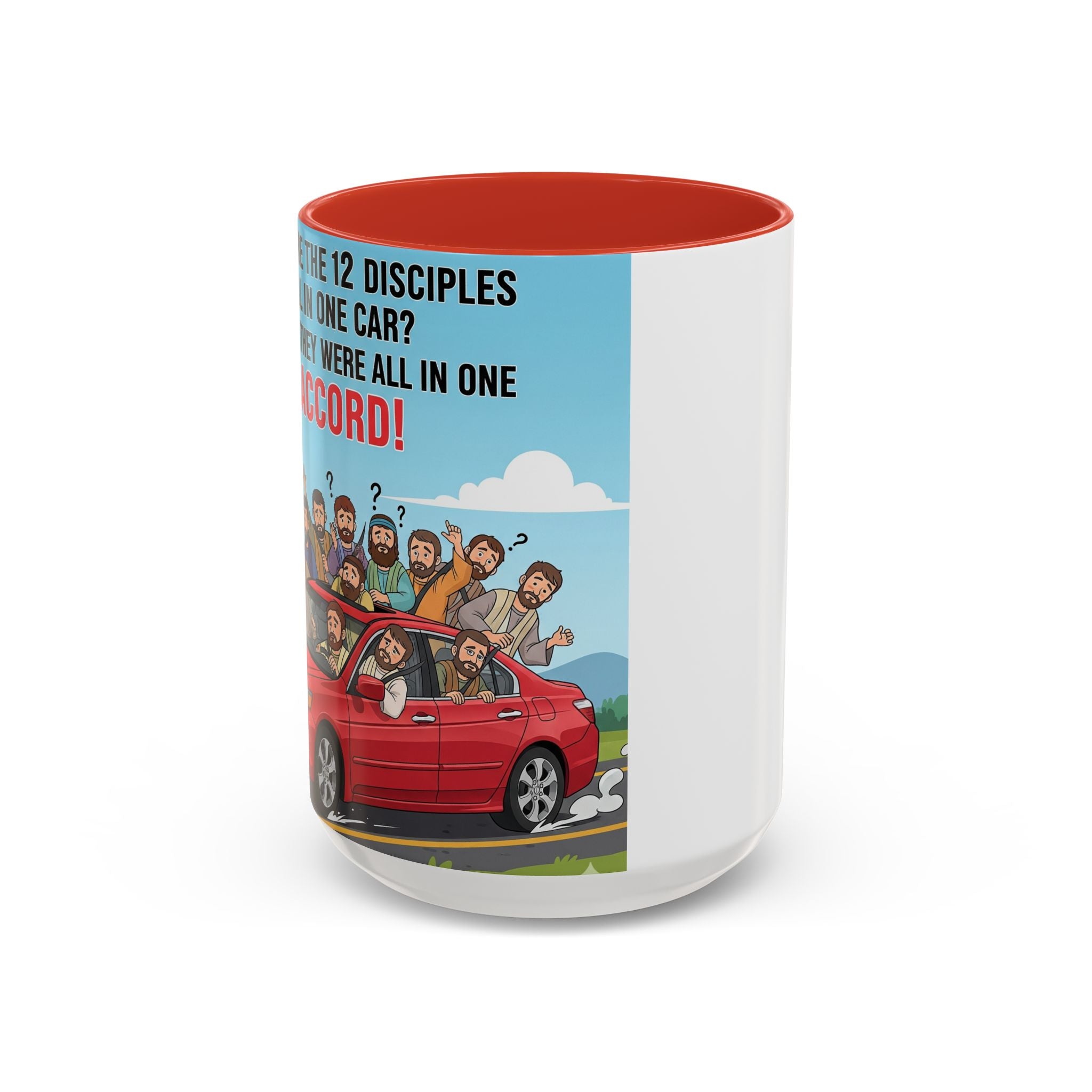 Disciples joke mug