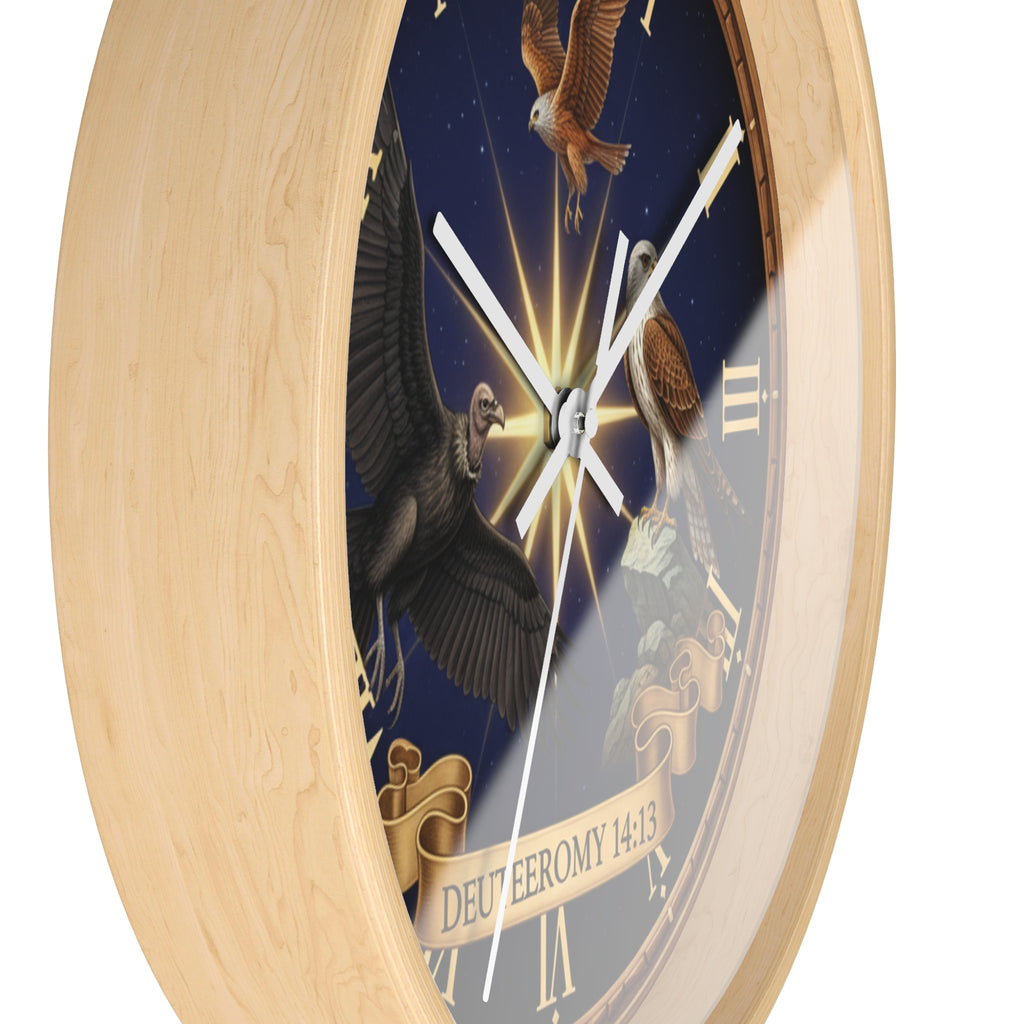 Bible Wall Clock - Leviticus 16:13