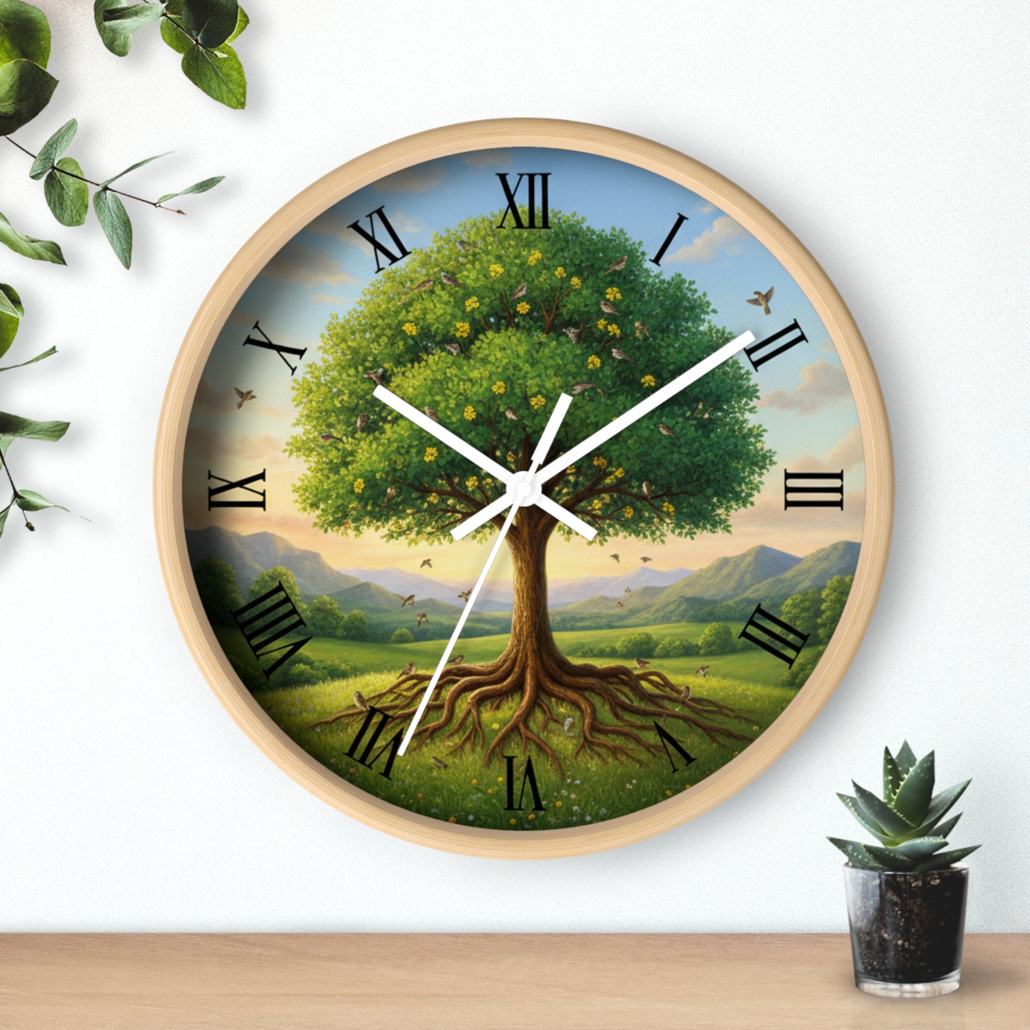 Faith Like a Mustard Seed Wall Clock