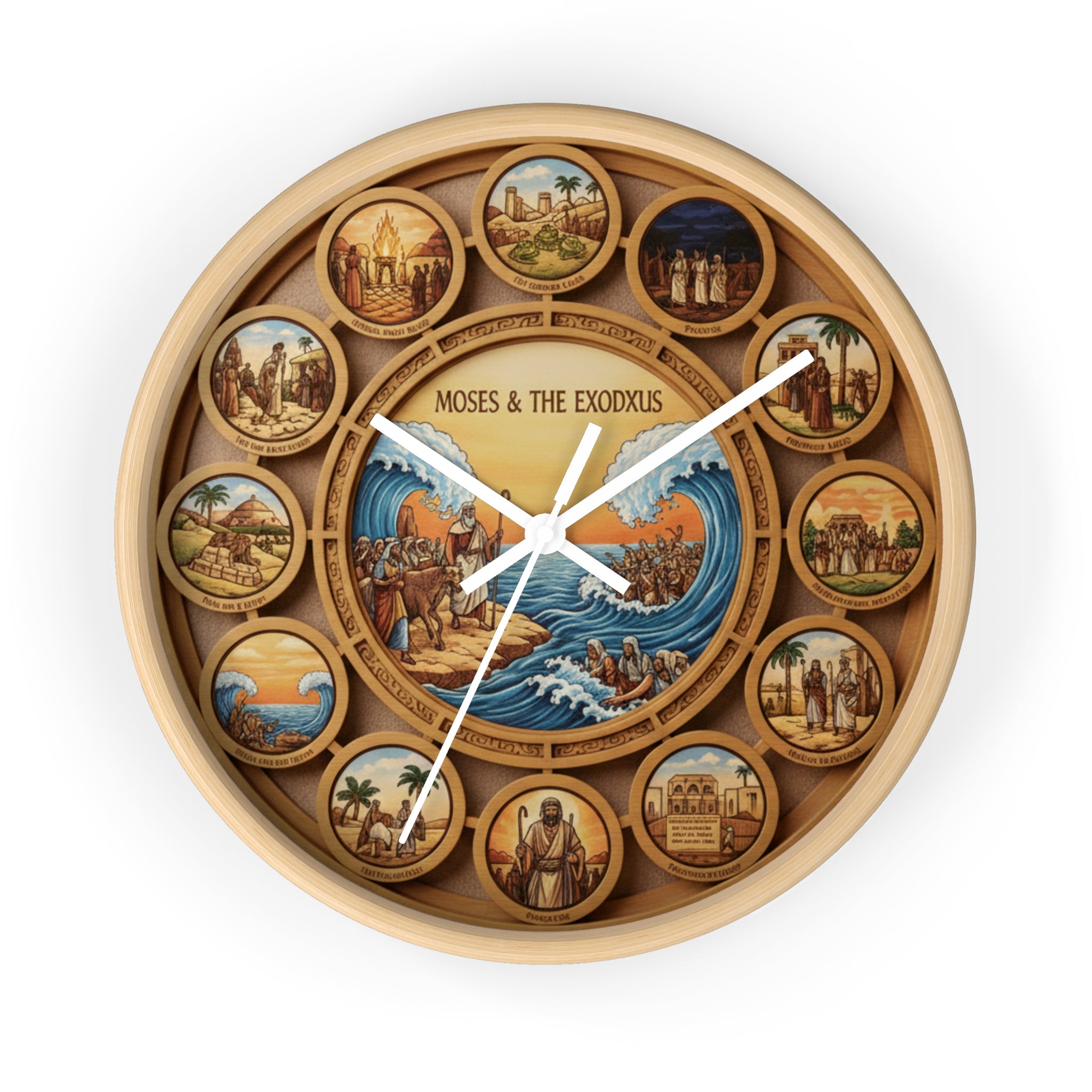 Moses & The Exodus Wall Clock