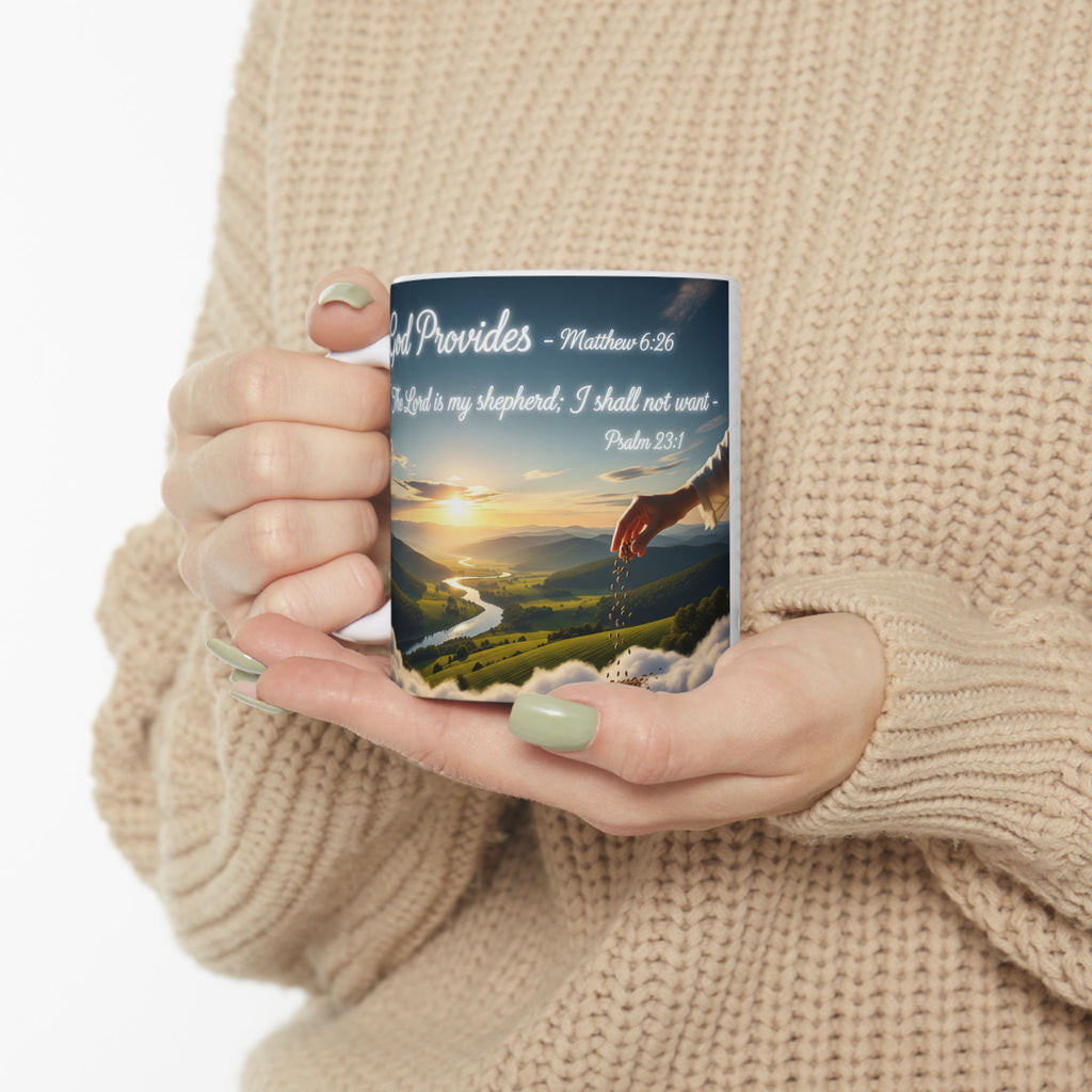 God Provides mug
