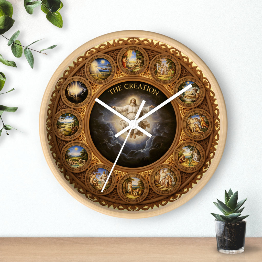 The Creation Wall Clock