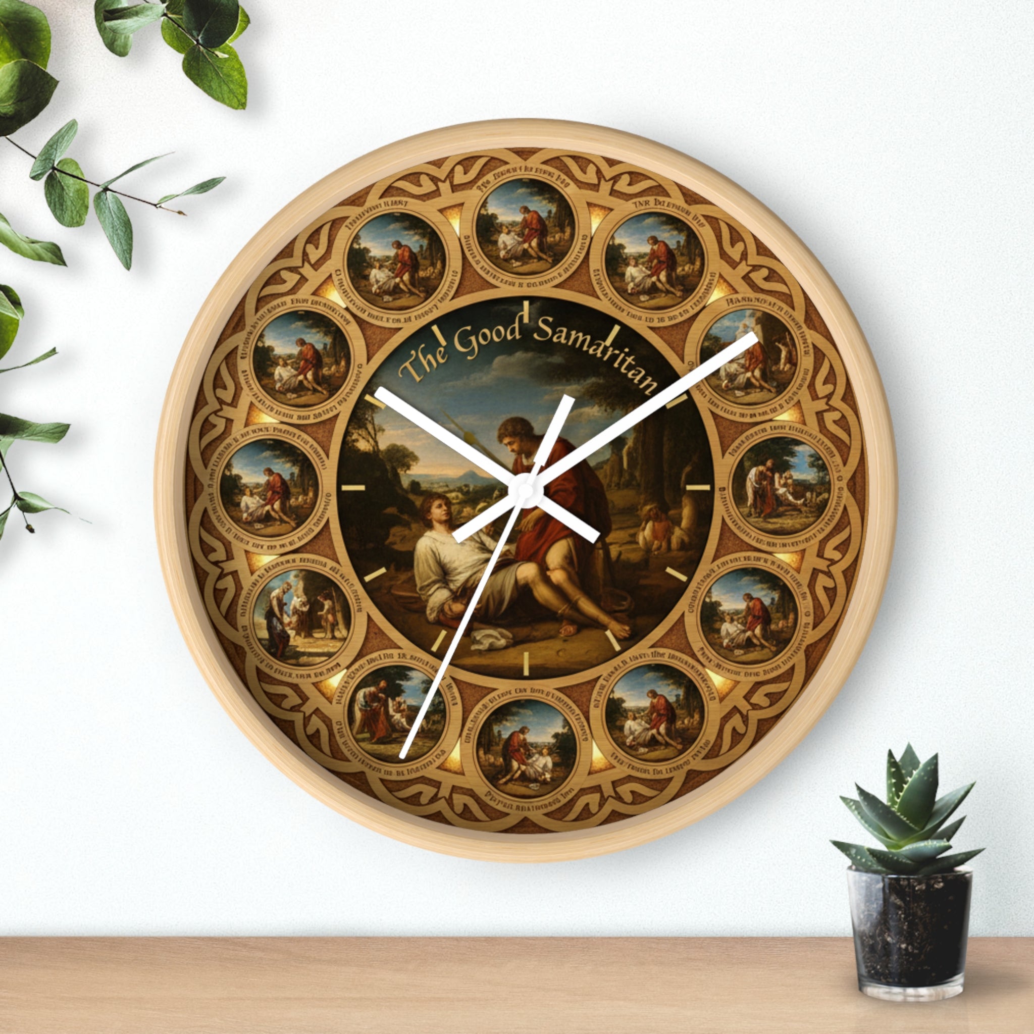 The Good Samaritan Wall Clock