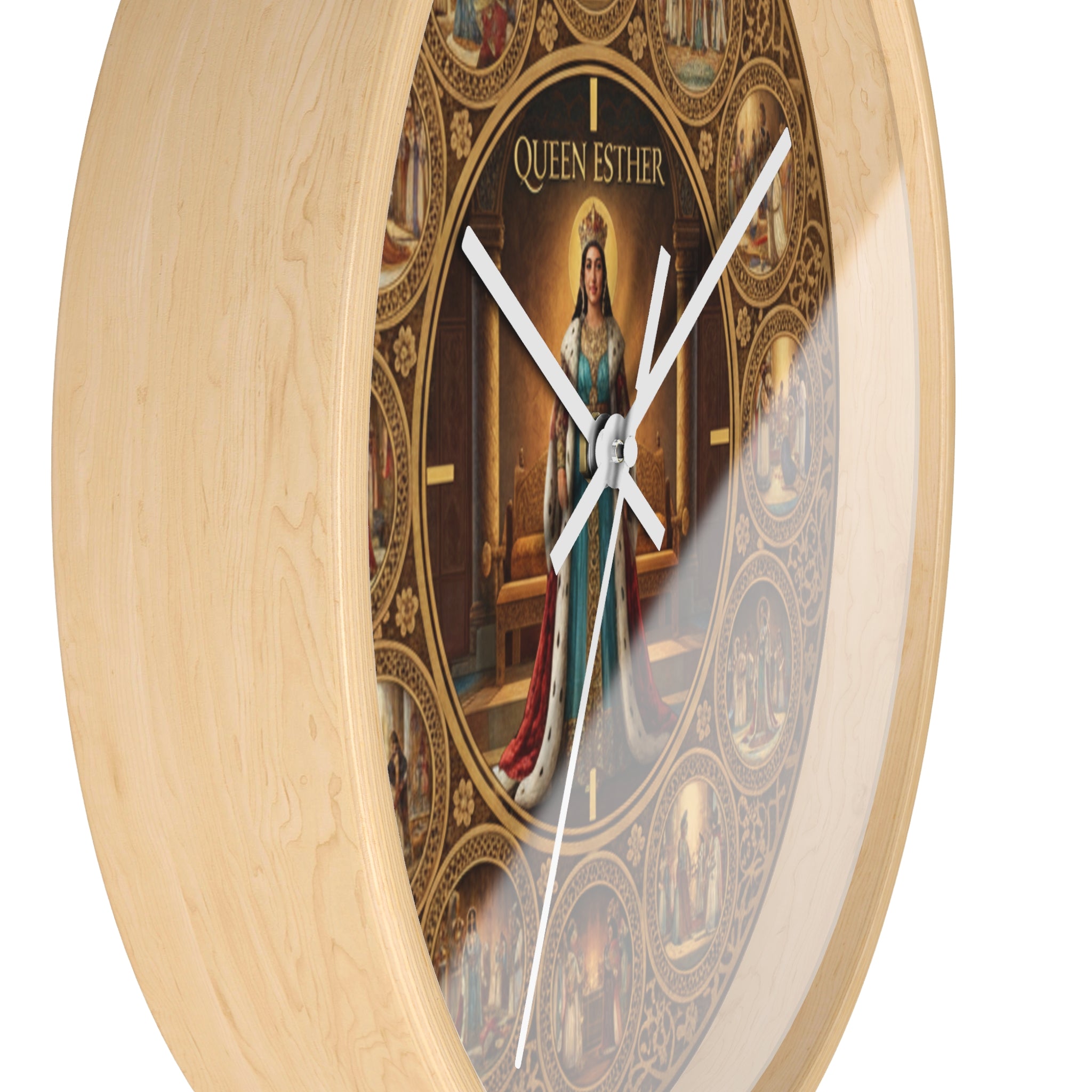Queen Esther Wall Clock