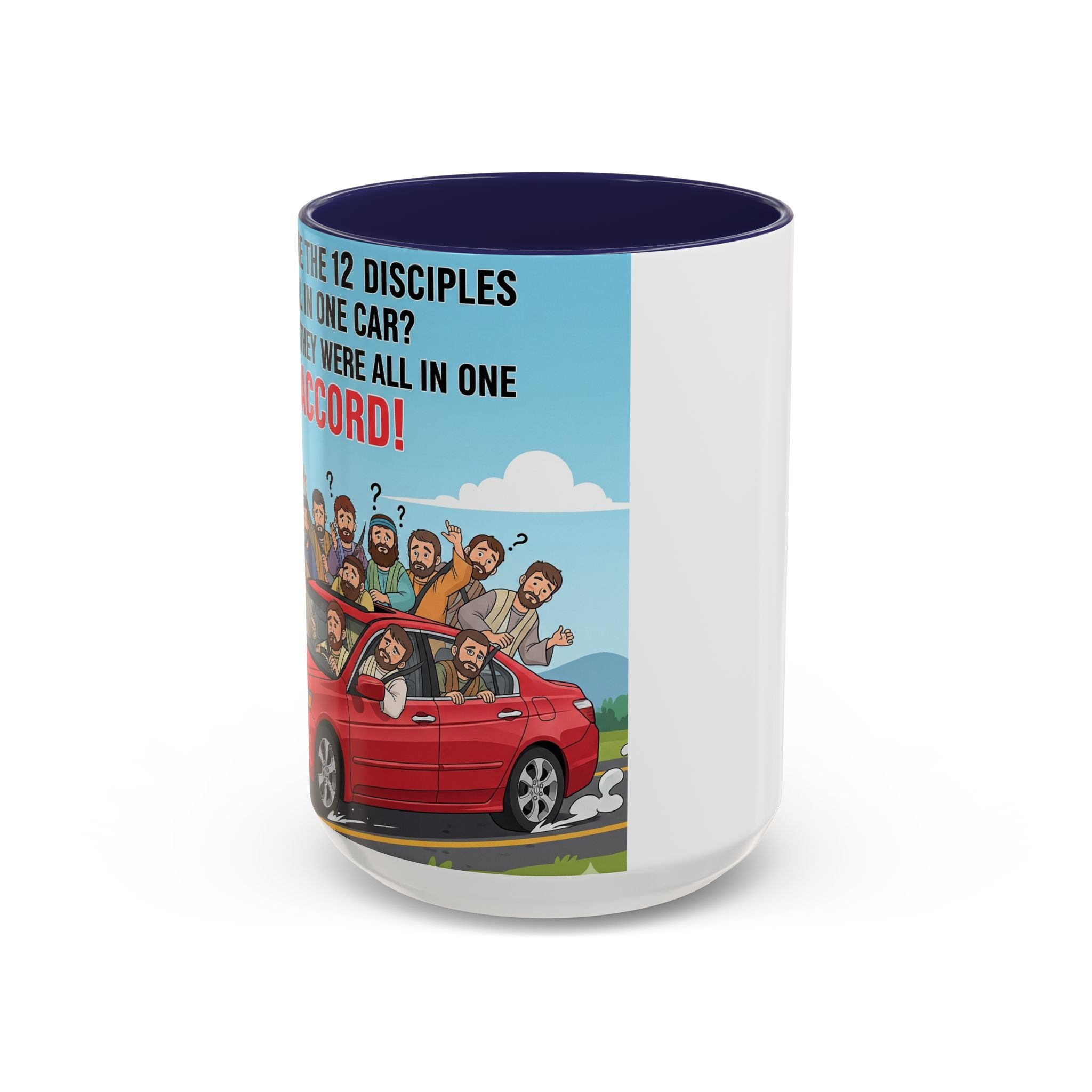 Disciples joke mug