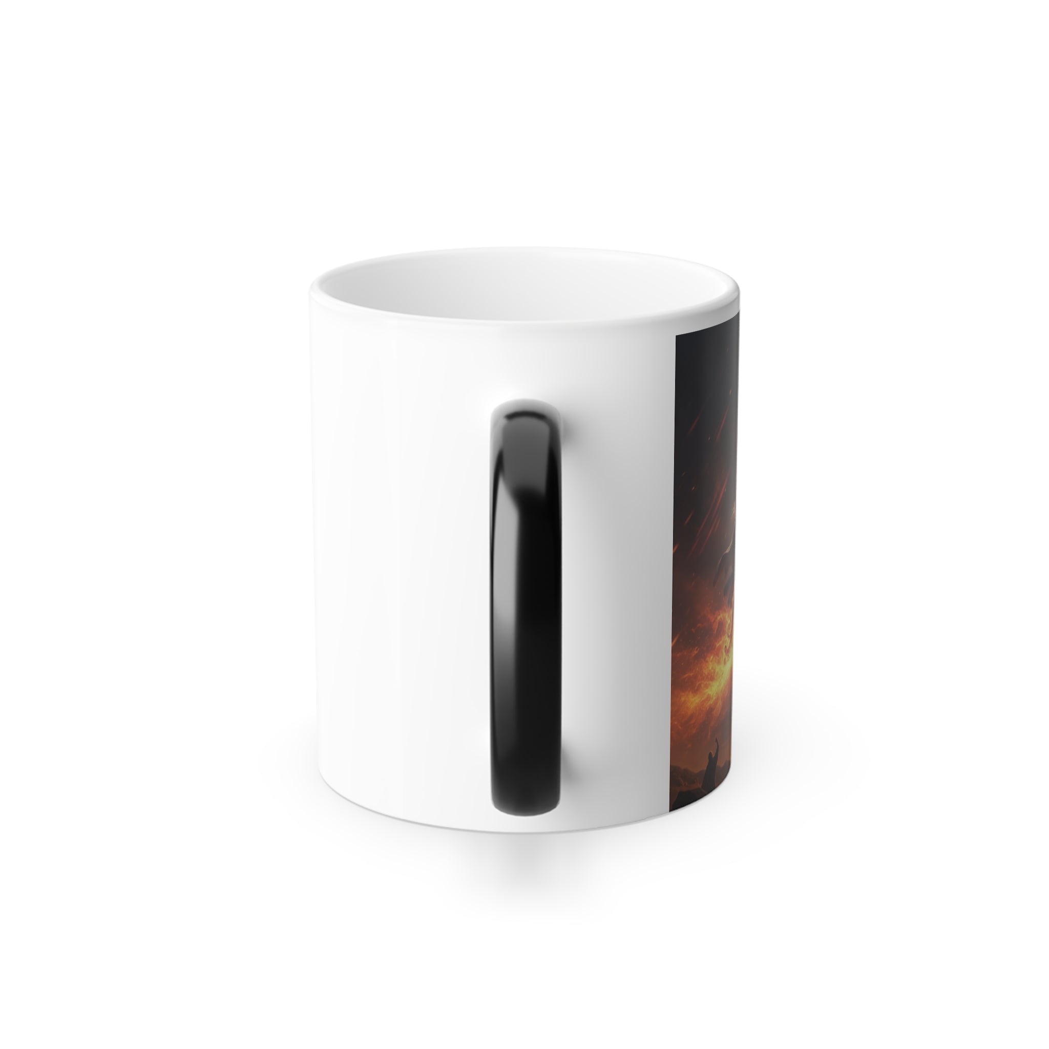 Elijah goes to Heaven mug