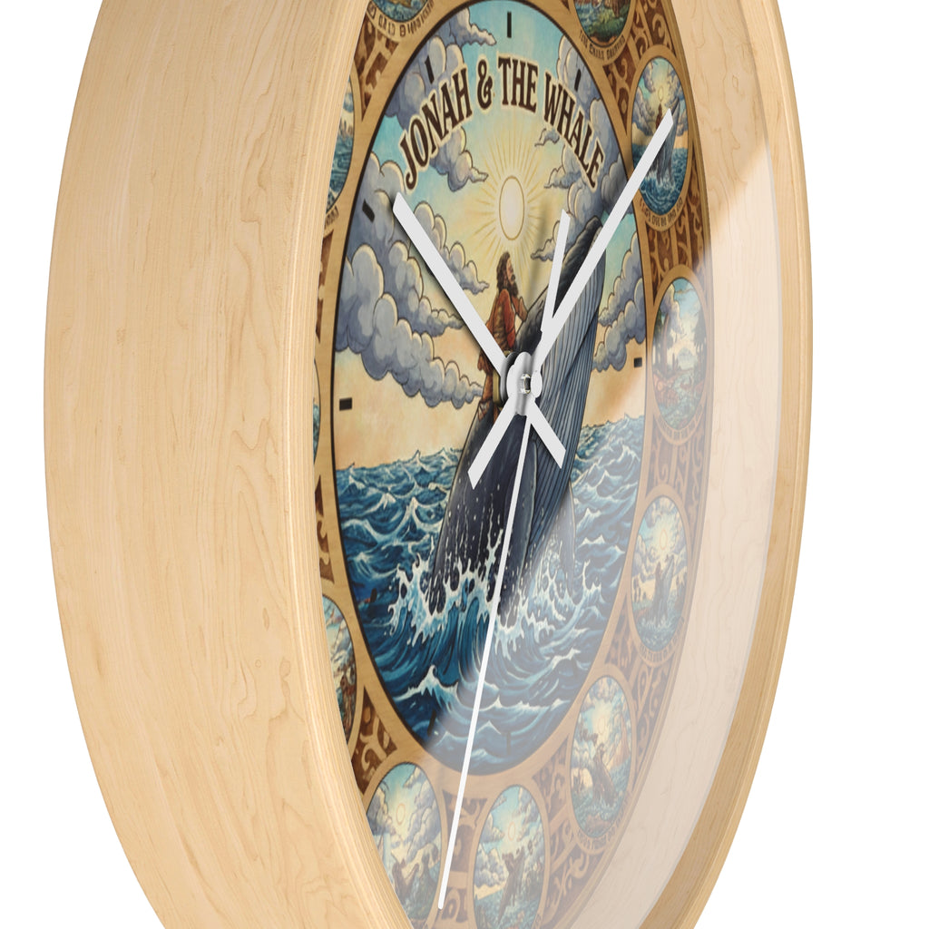 Jonah & The Whale Wall Clock