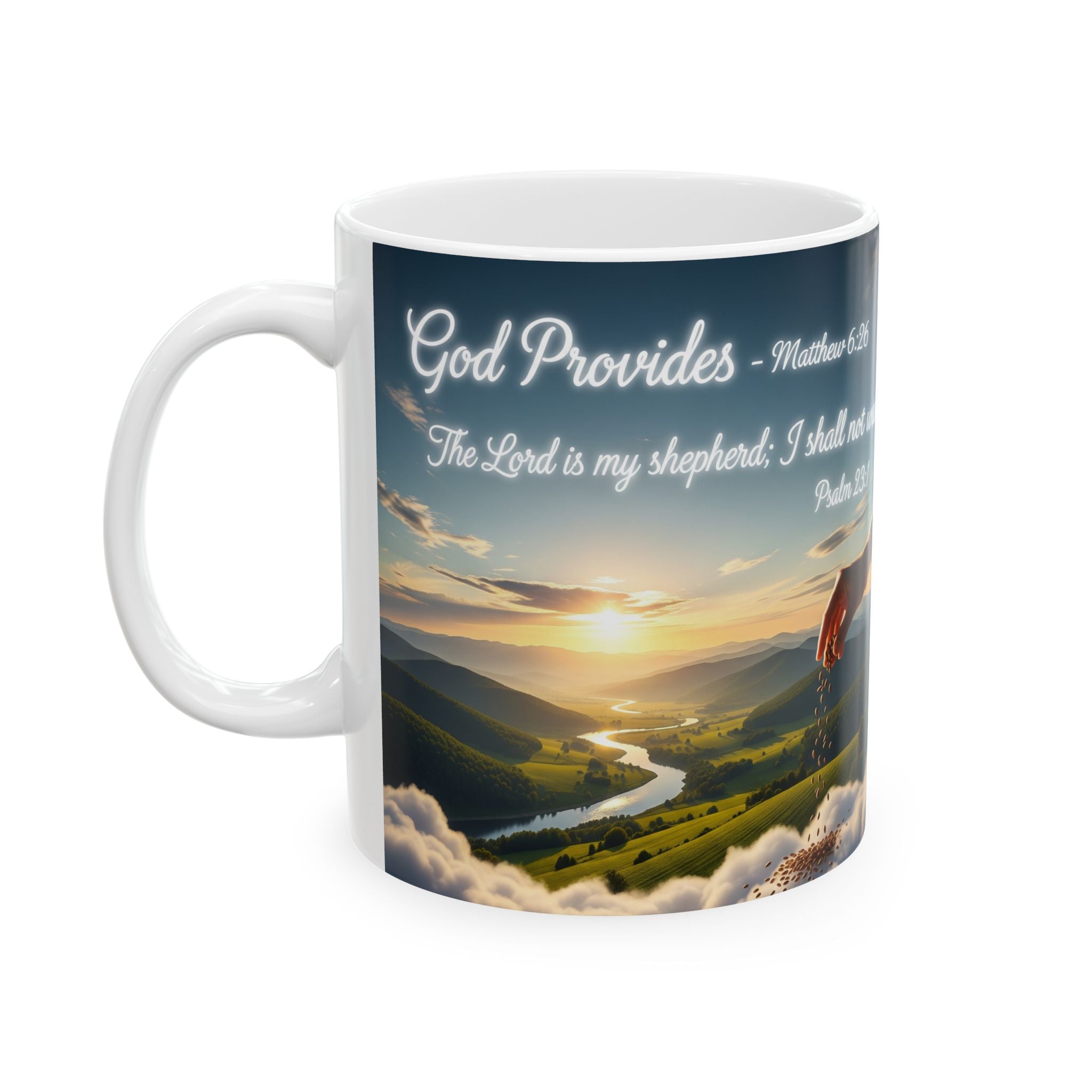 God Provides mug