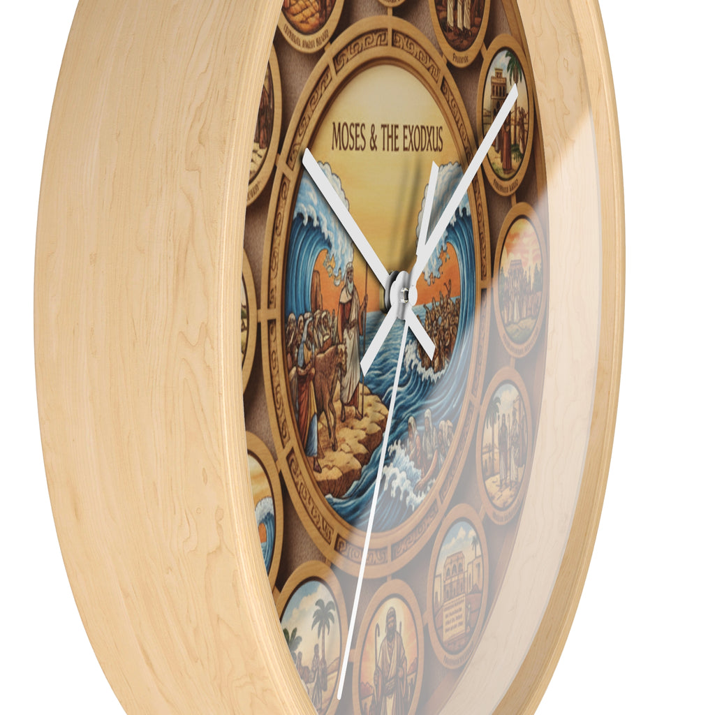 Moses & The Exodus Wall Clock