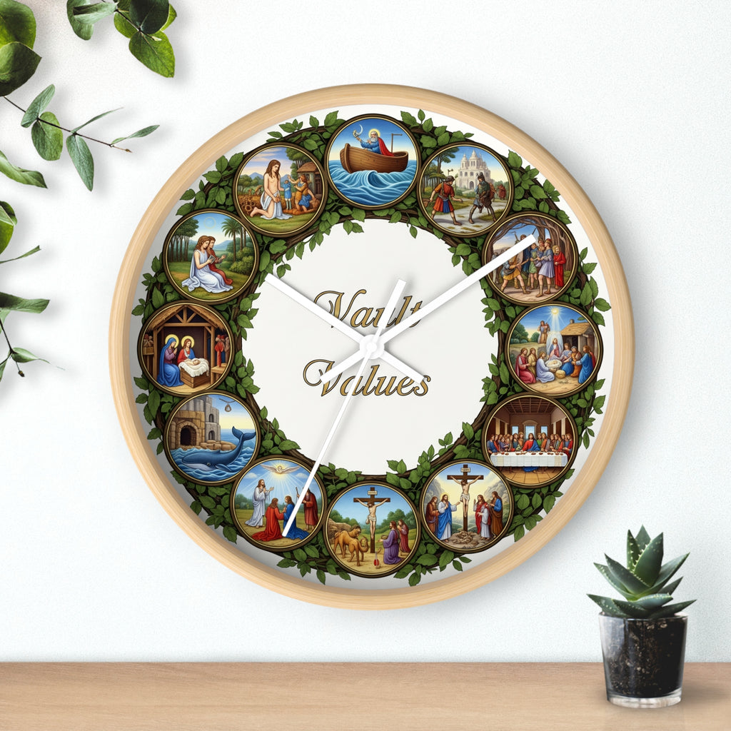 Stories of the Bible Wall Clock