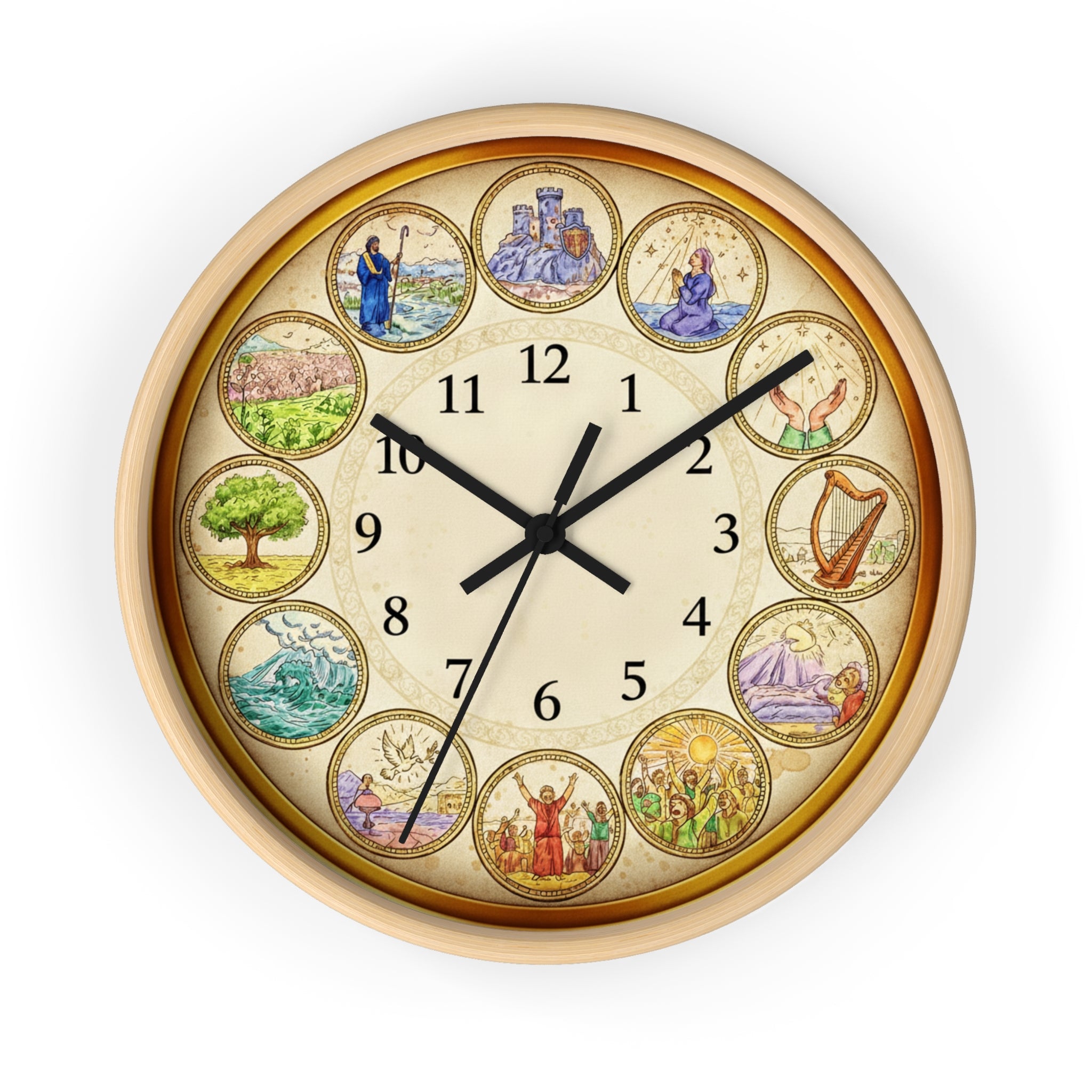 Psalms Wall Clock