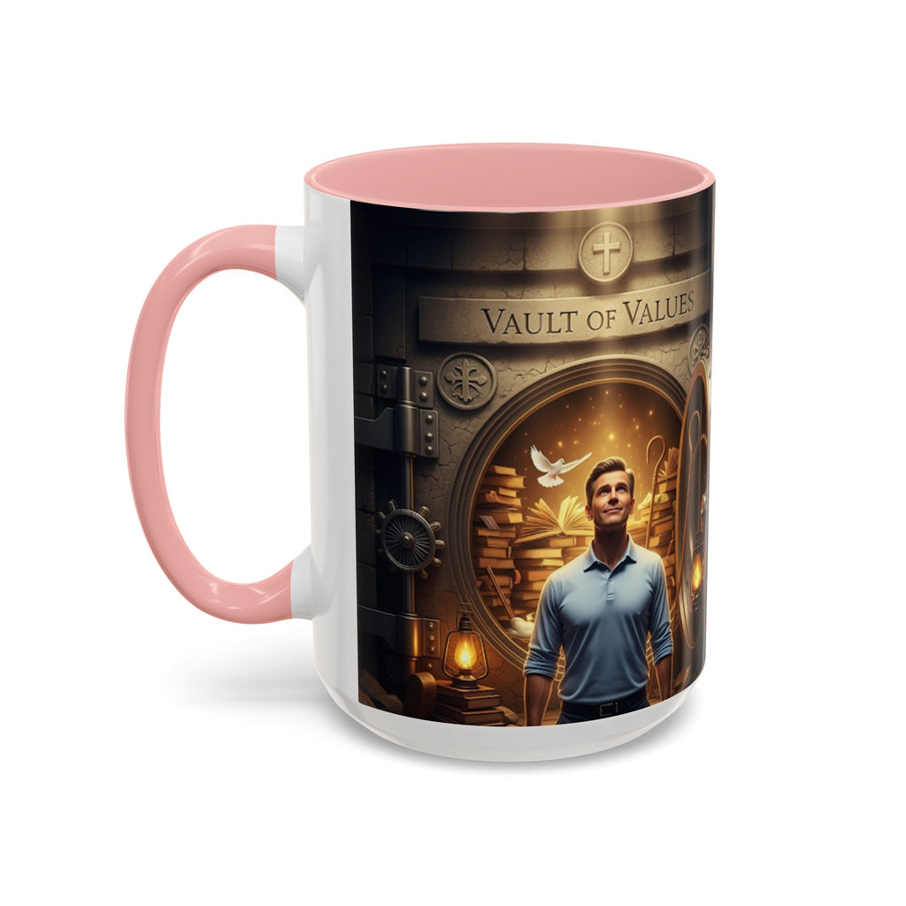 Saved by the blood of Christ mug