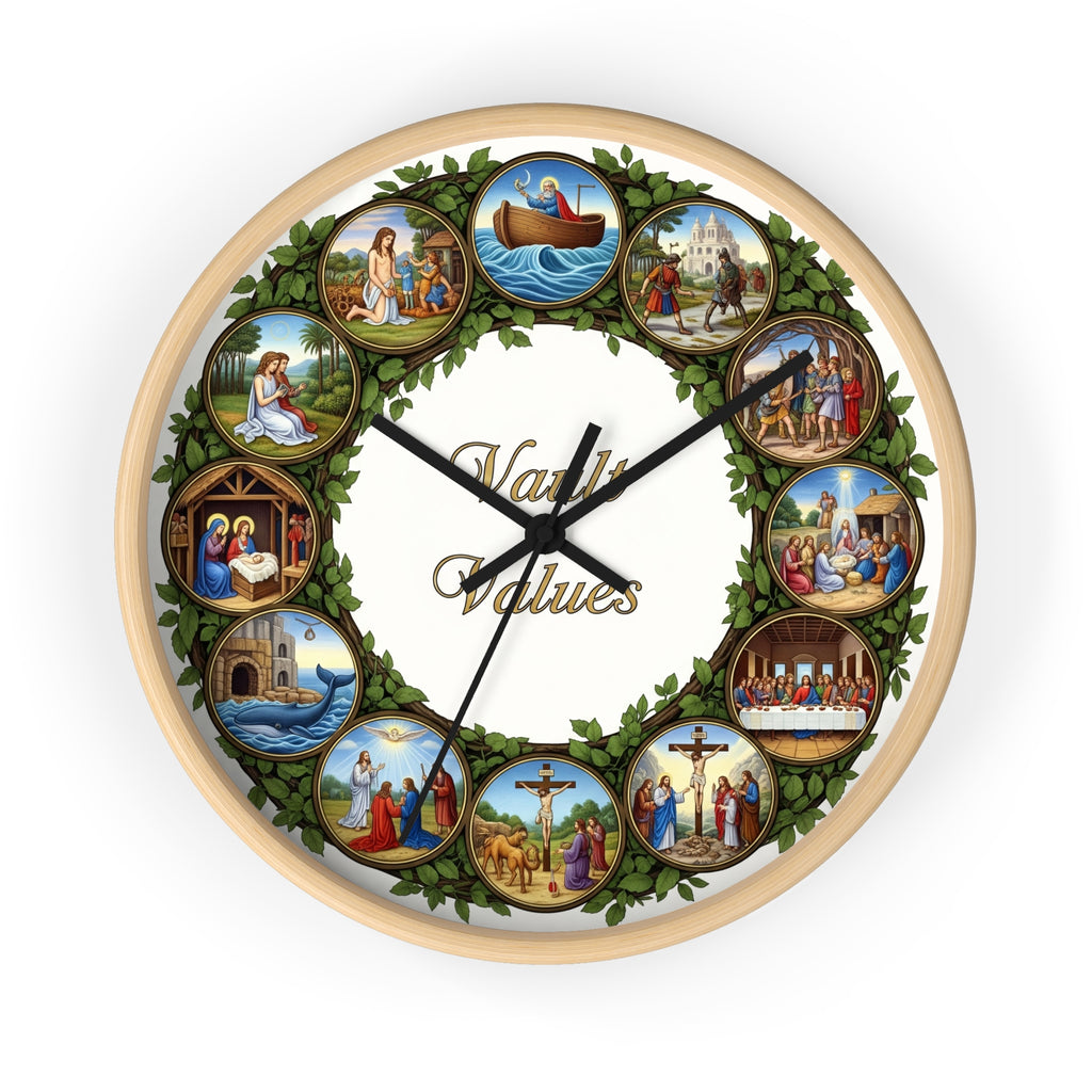 Stories of the Bible Wall Clock