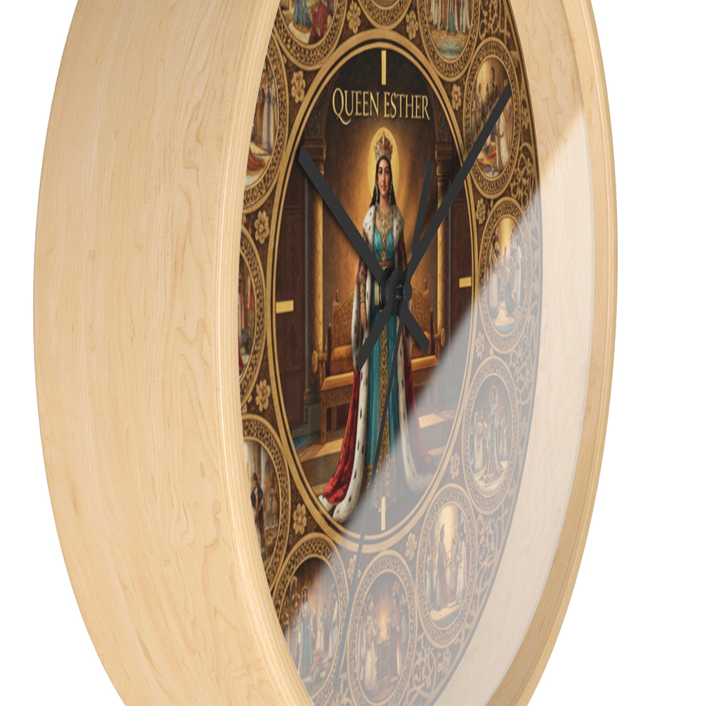 Queen Esther Wall Clock