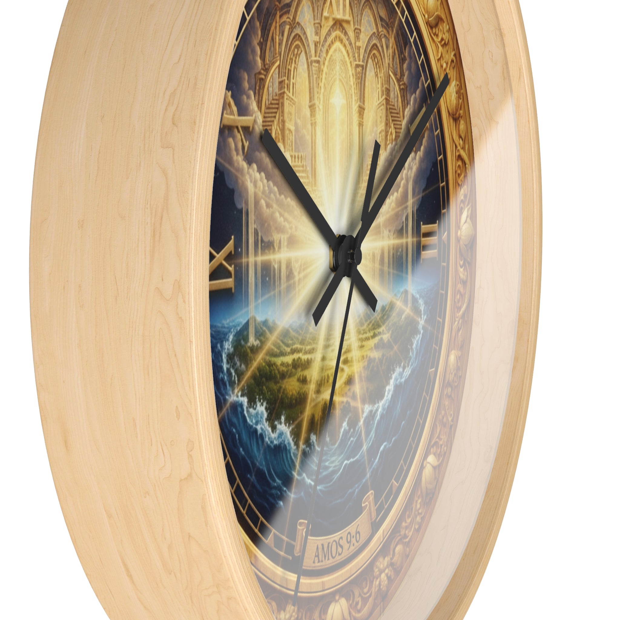 Celestial Biblical Amos 9:6 Wall Clock