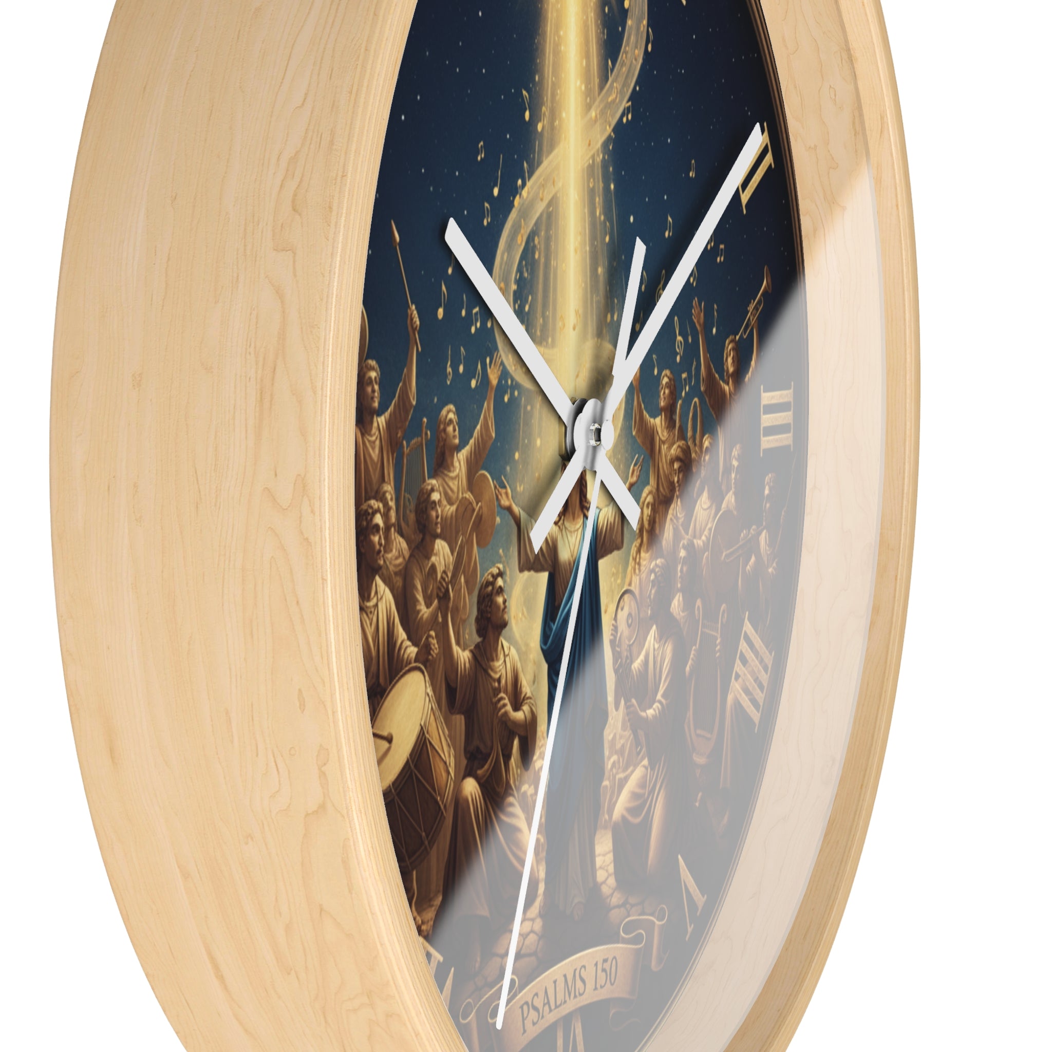 Bible Wall Clock - Psalms 150