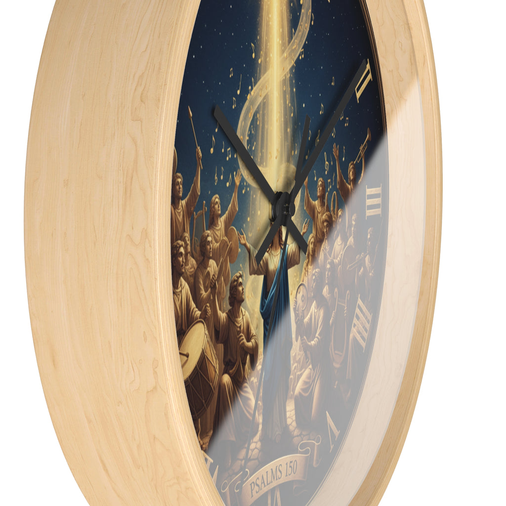 Bible Wall Clock - Psalms 150