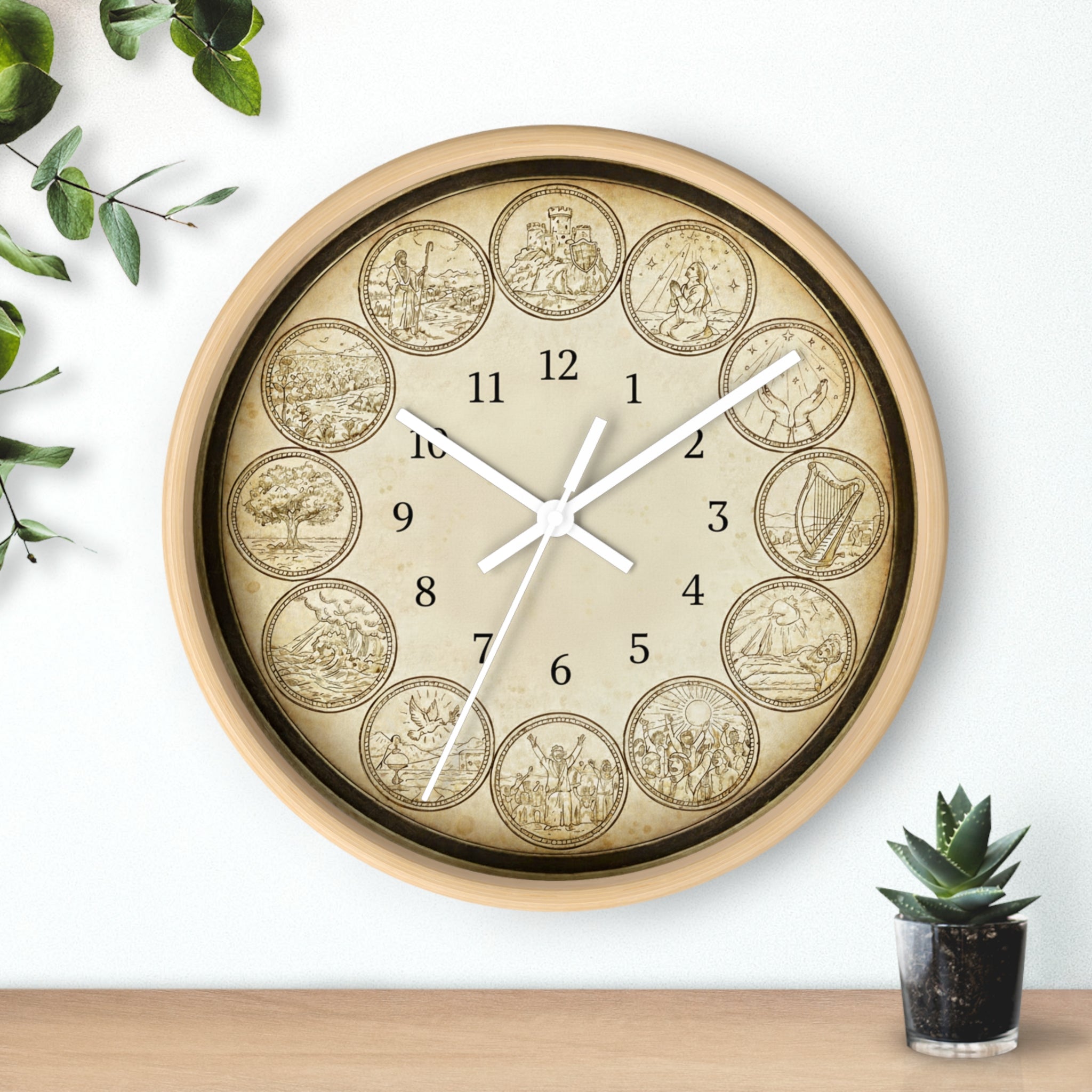 Bible Stories Wall Clock