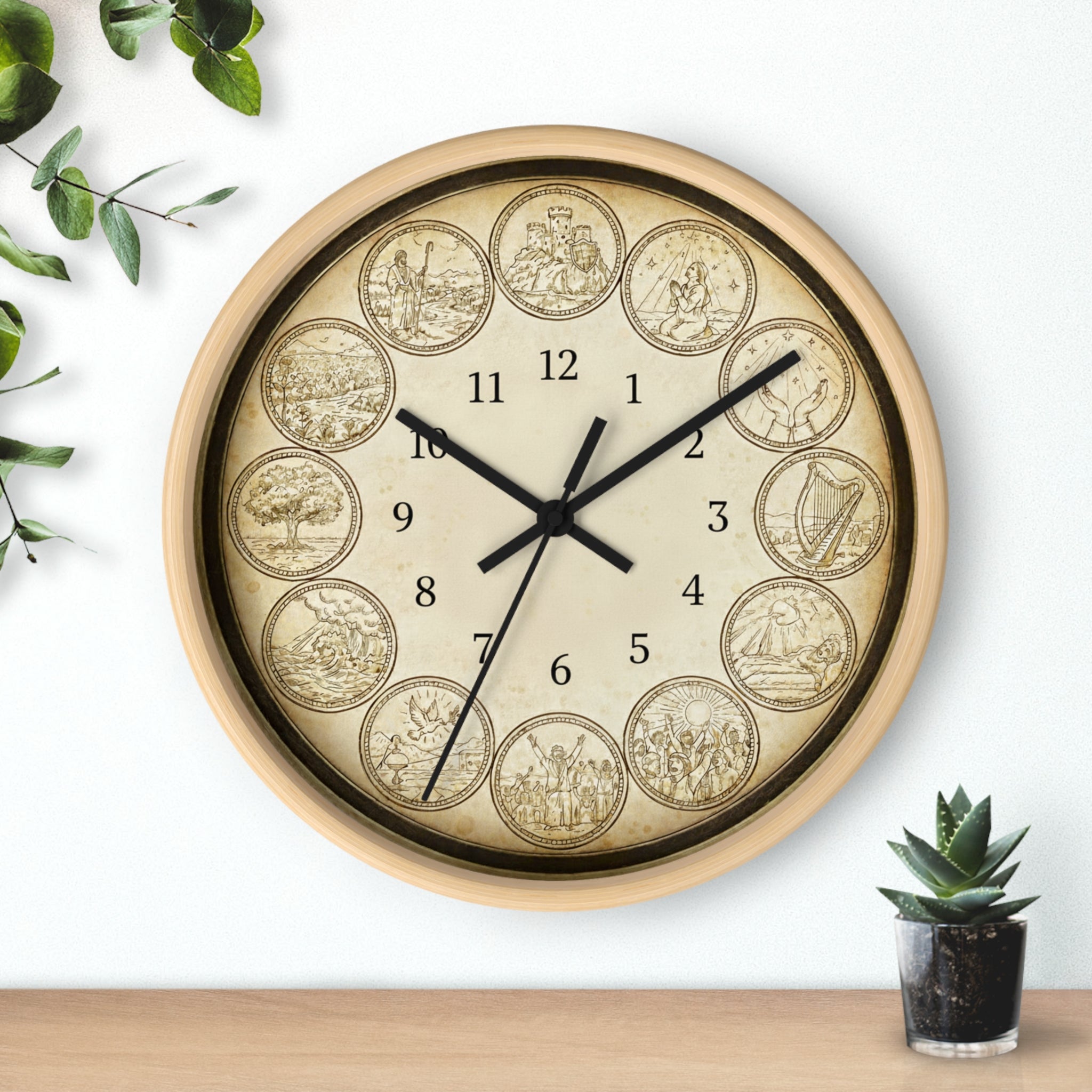 Bible Stories Wall Clock