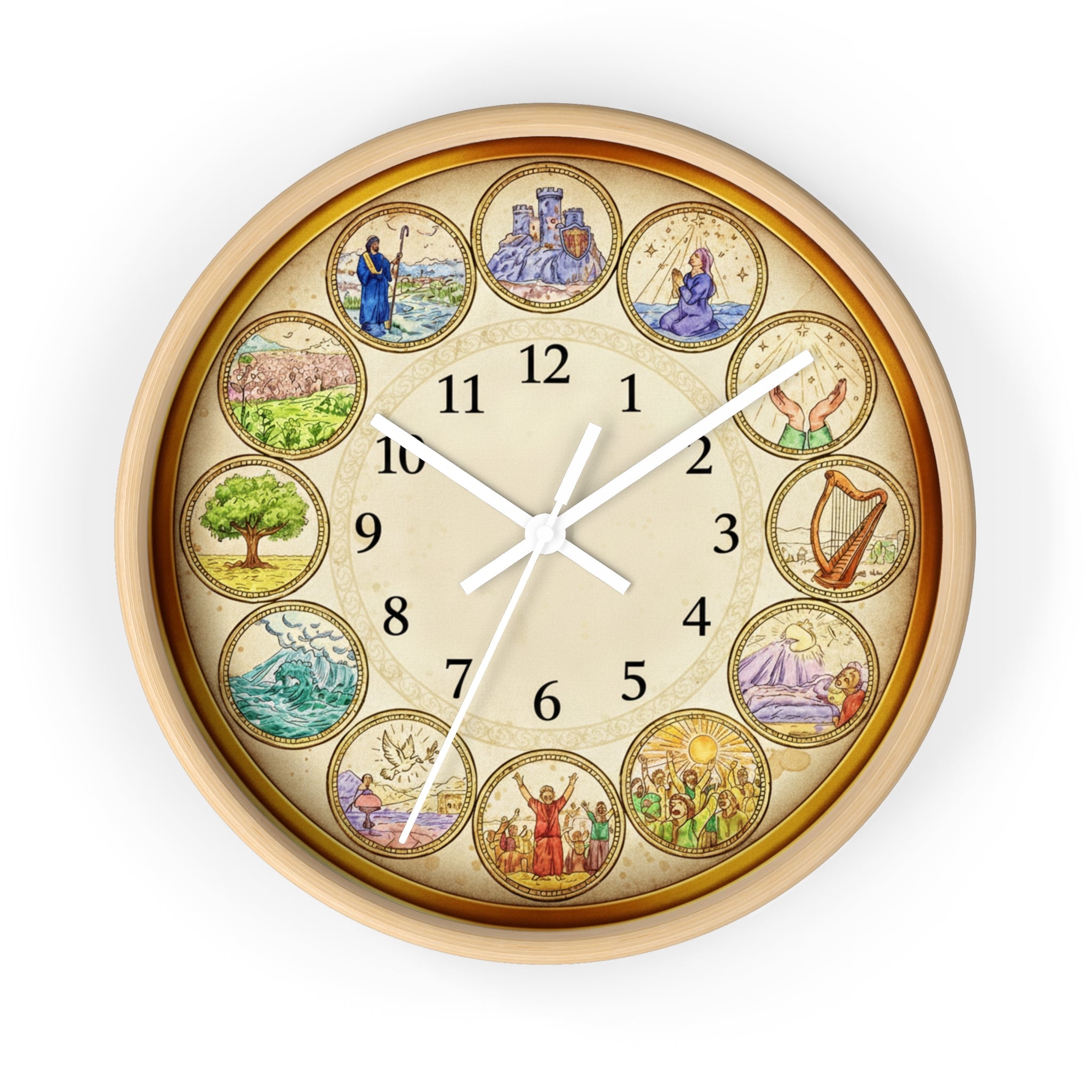 Psalms Wall Clock