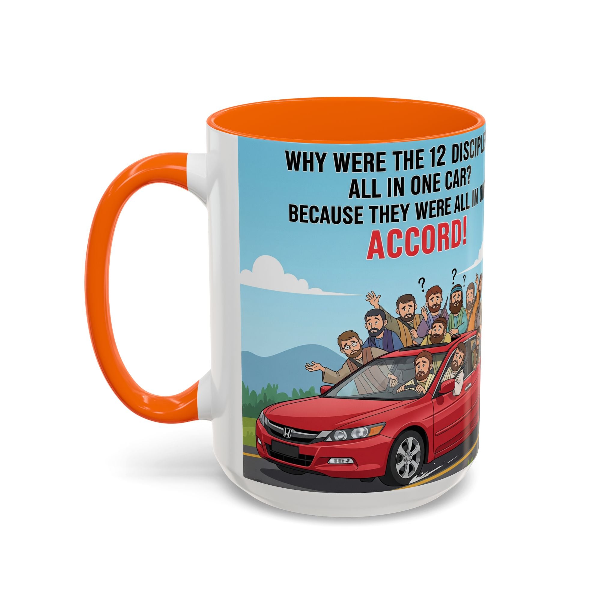 Disciples joke mug