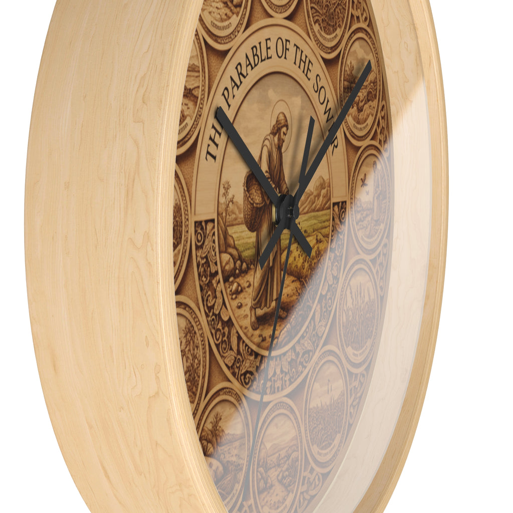 The Sower Wall Clock
