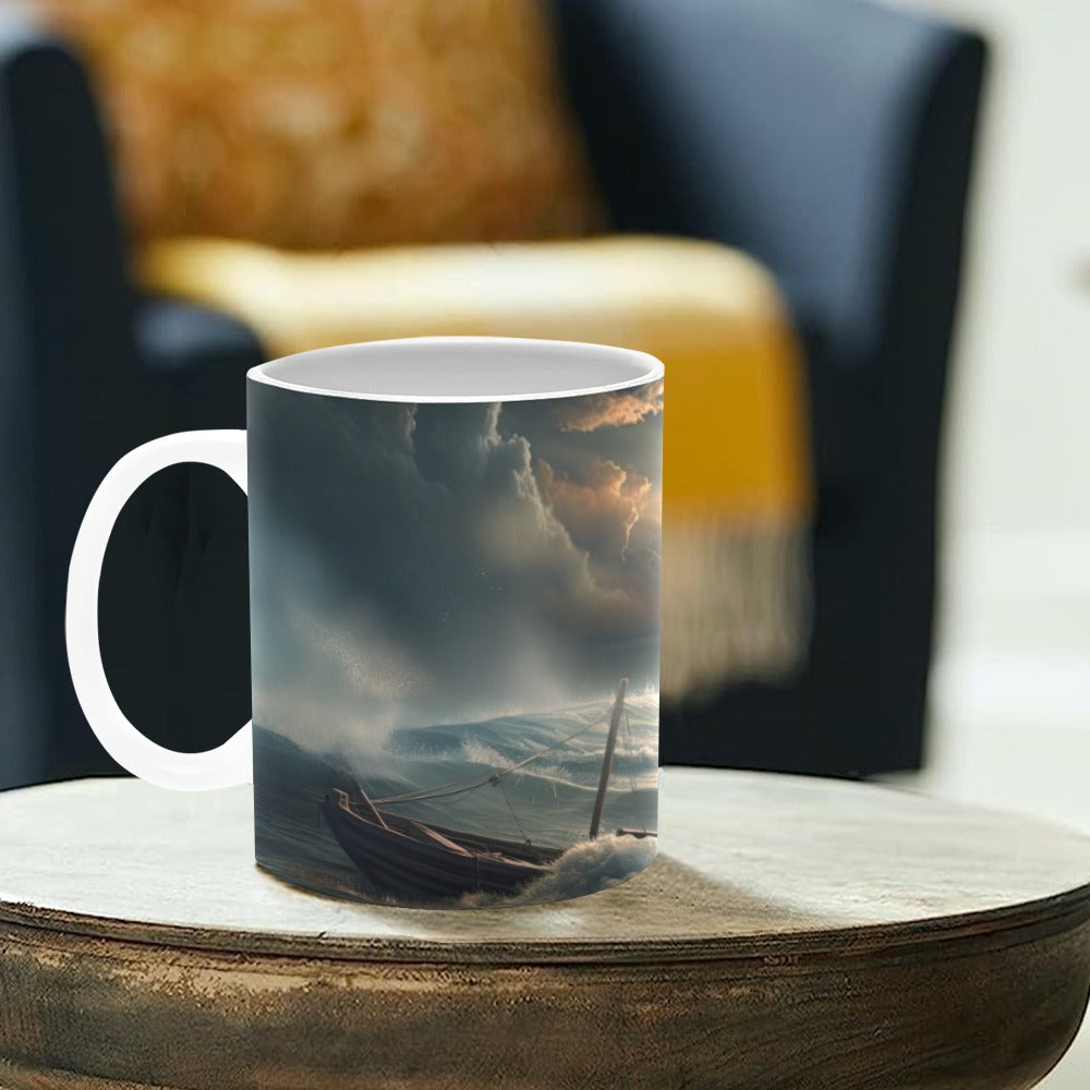 Jesus Walks on Water mug