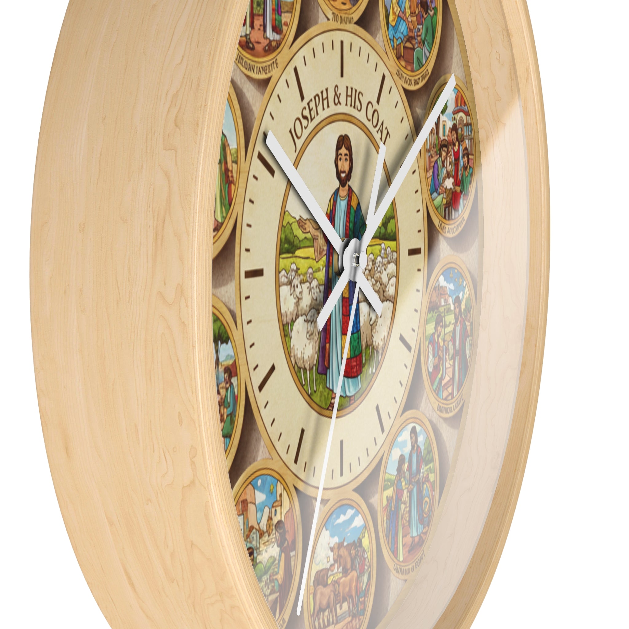 Joseph's Coat Wall Clock