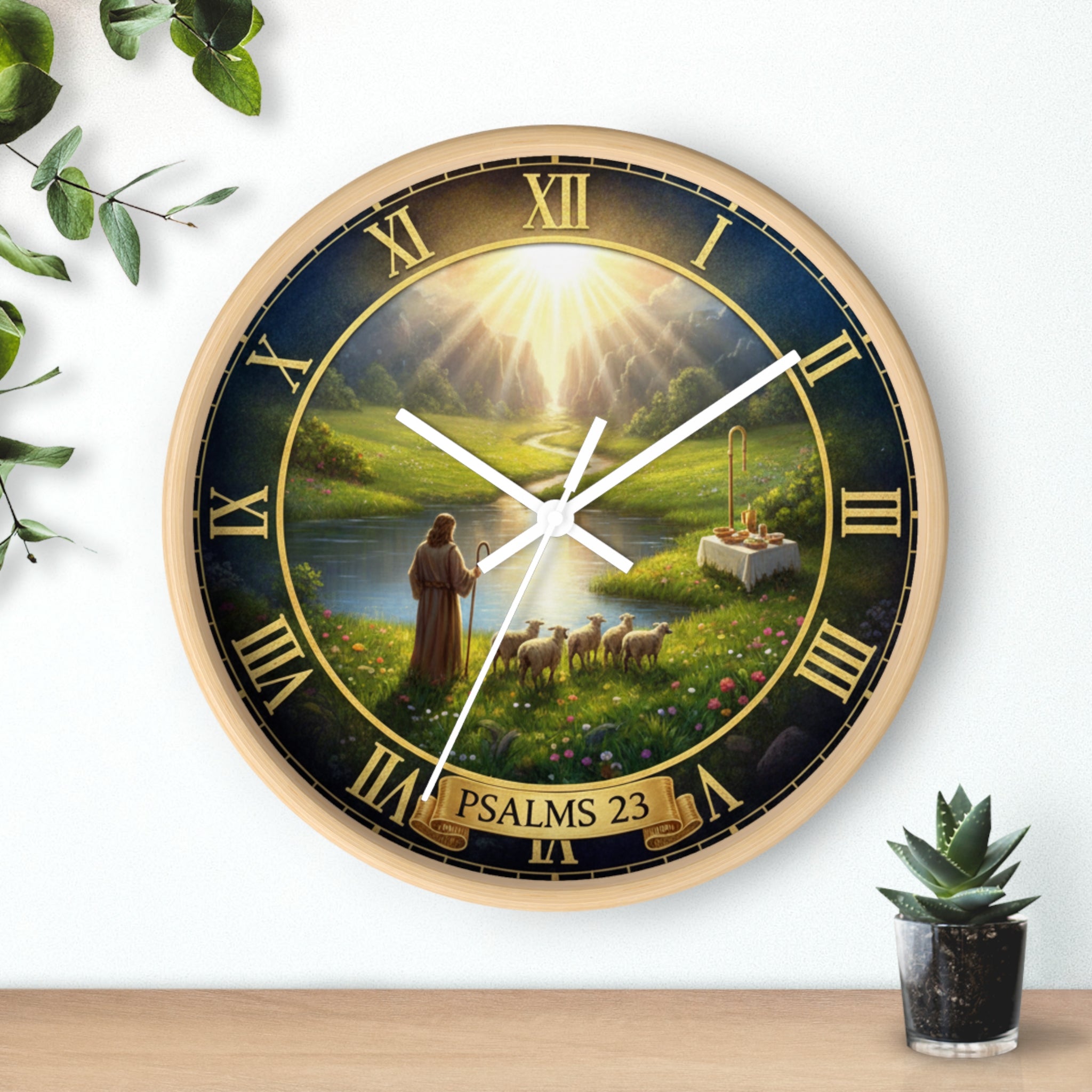 Bible Wall Clock
