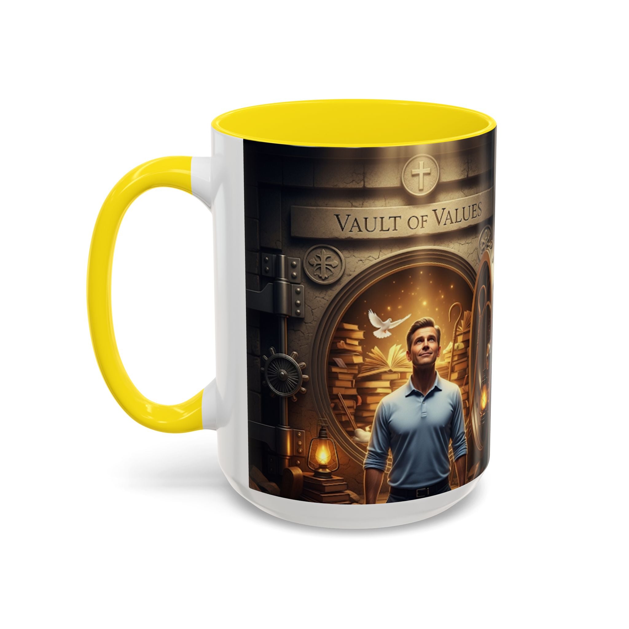 Saved by the blood of Christ mug